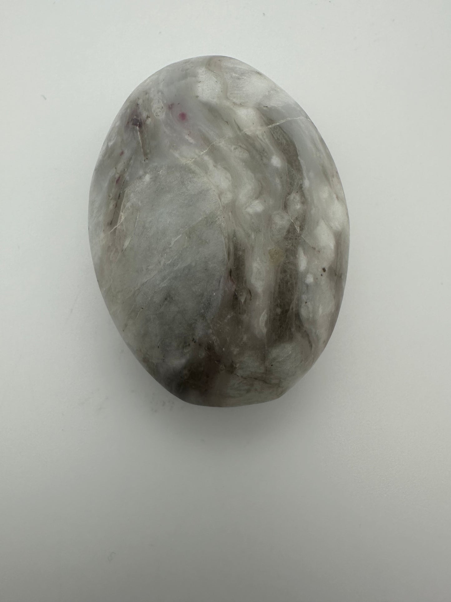 Pink Tourmaline Palm Stone