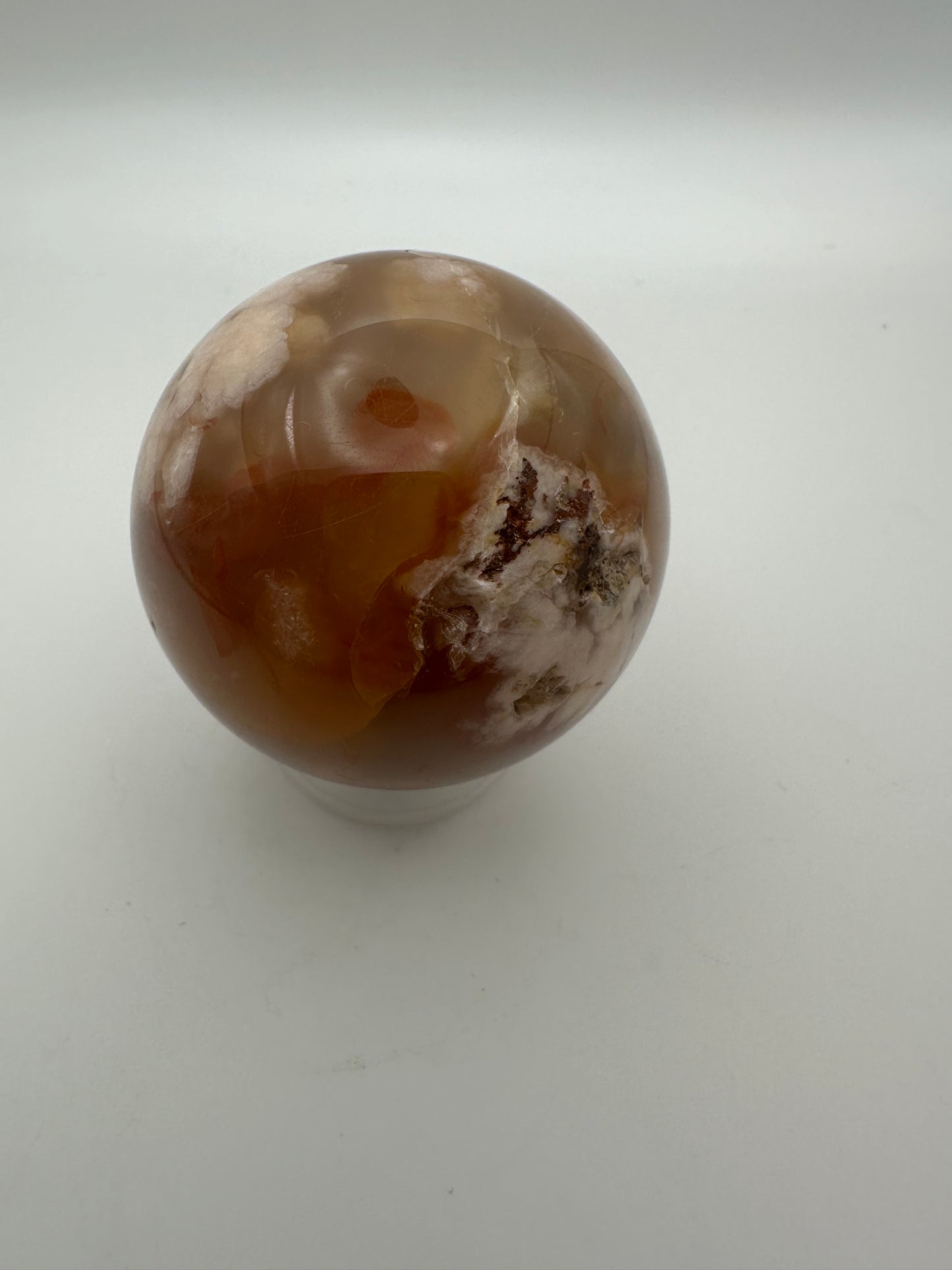 Flower Agate Sphere