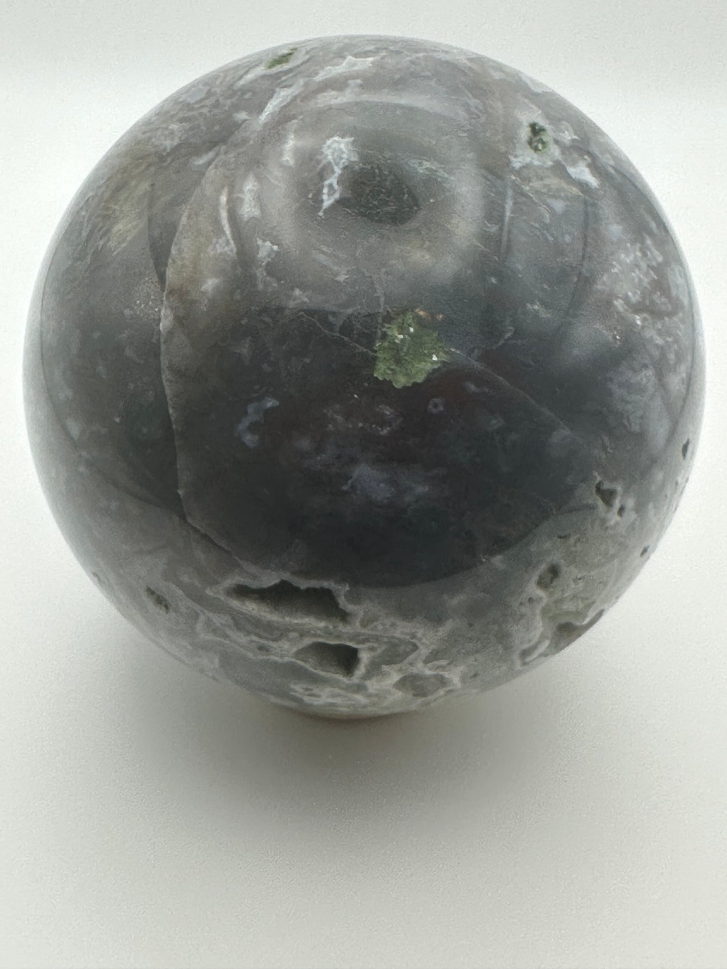 XL Moss Agate Sphere