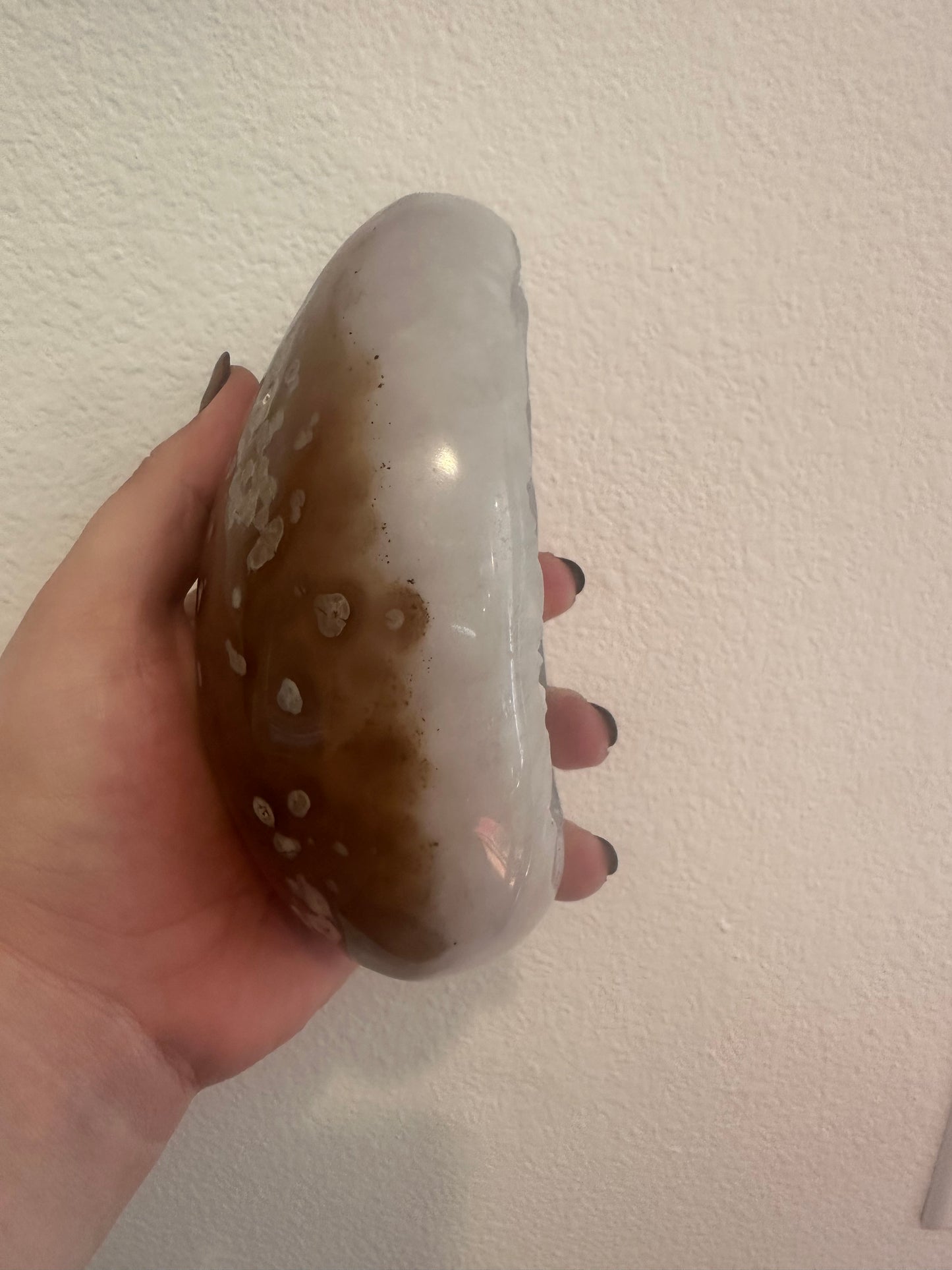 XL Druzy Agate Egg