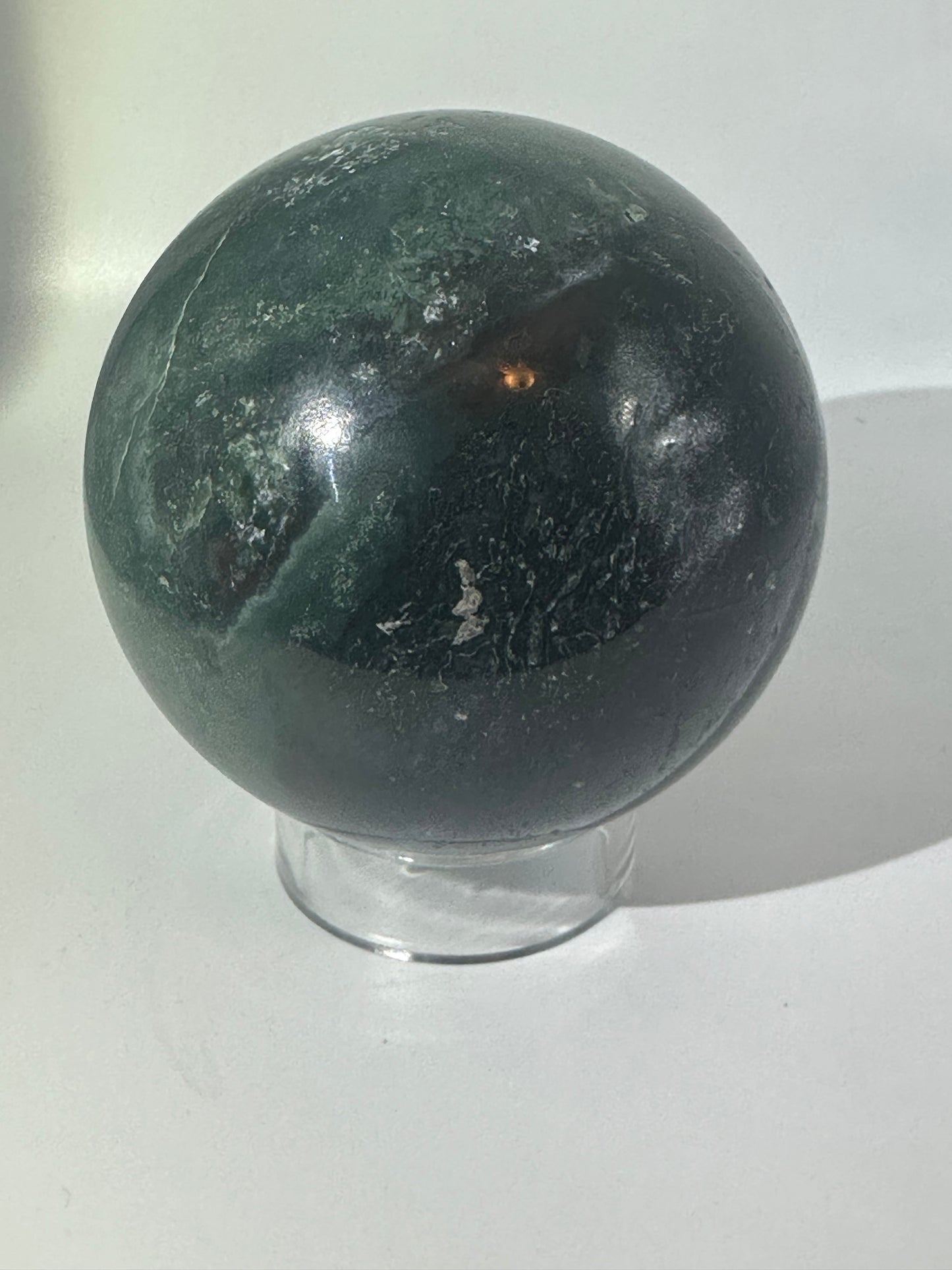 XL Moss Agate Sphere