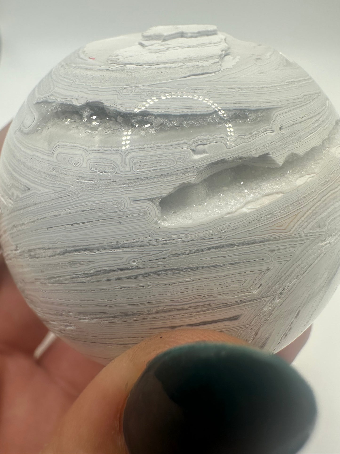 Mexican Lace Agate Sphere