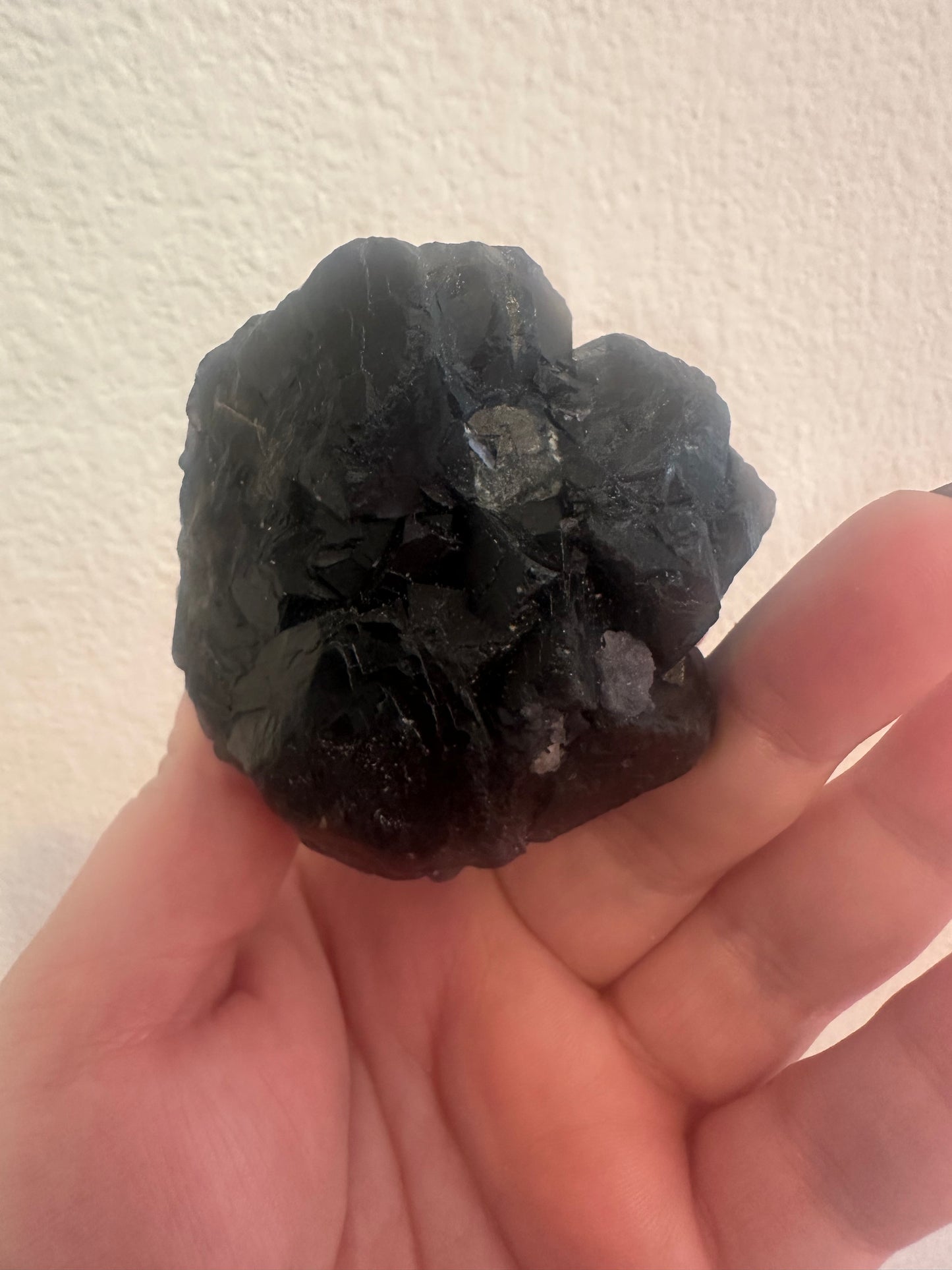 Black Fluorite Specimen
