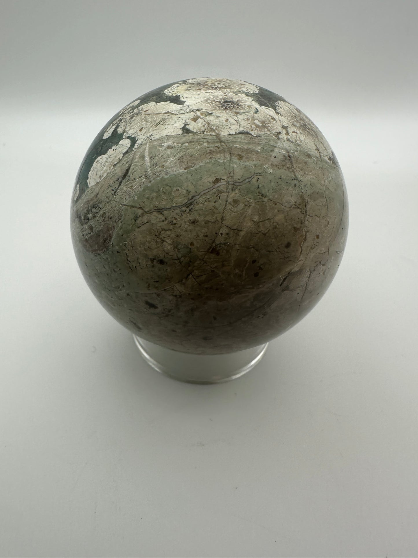 Russian Flower Agate Sphere