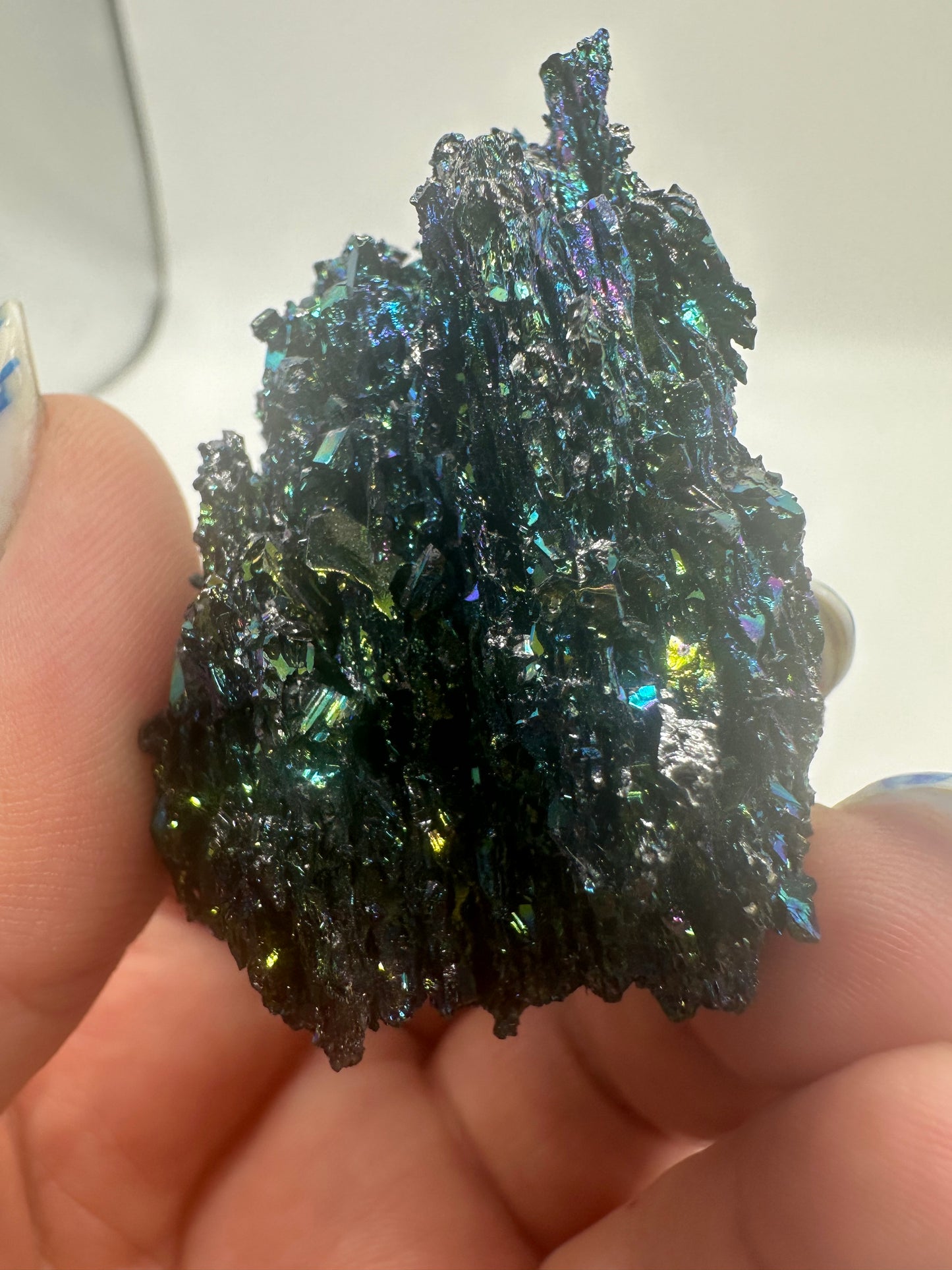 Aura Moissanite Cluster