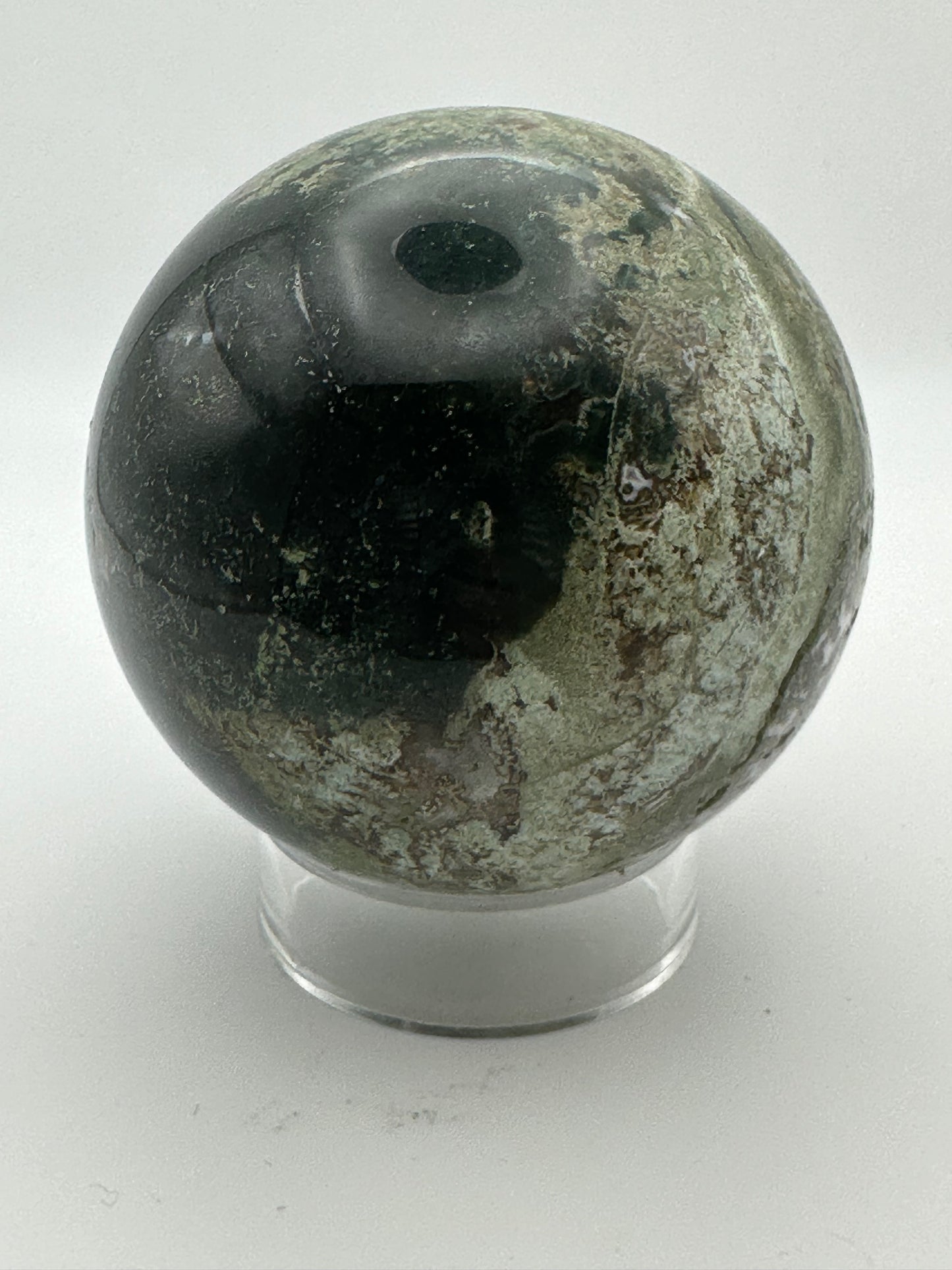 Large Moss Agate Sphere