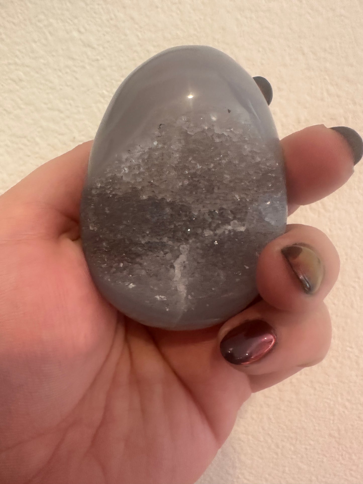 Druzy Agate Egg