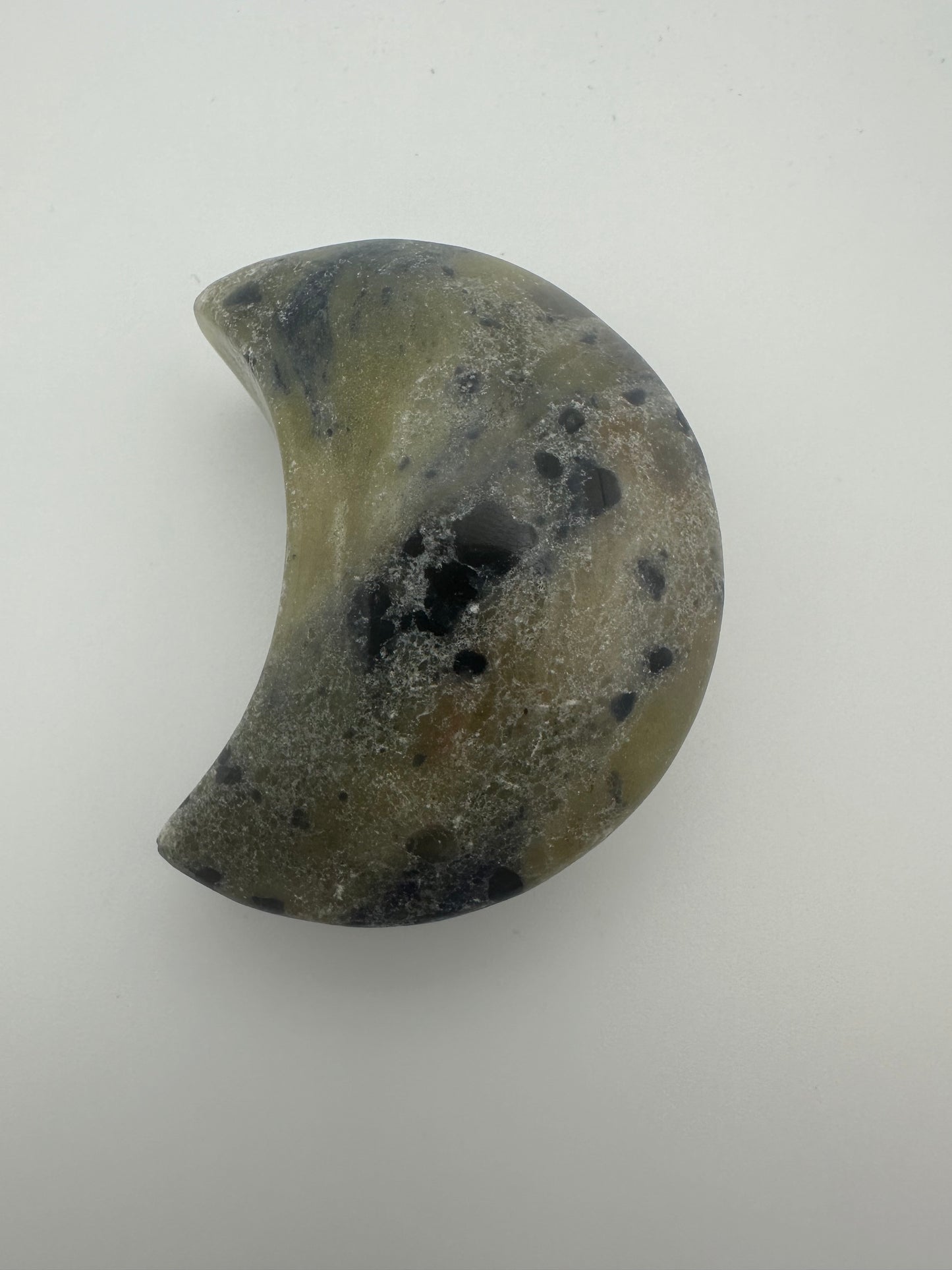 Sodalite Moon Carving