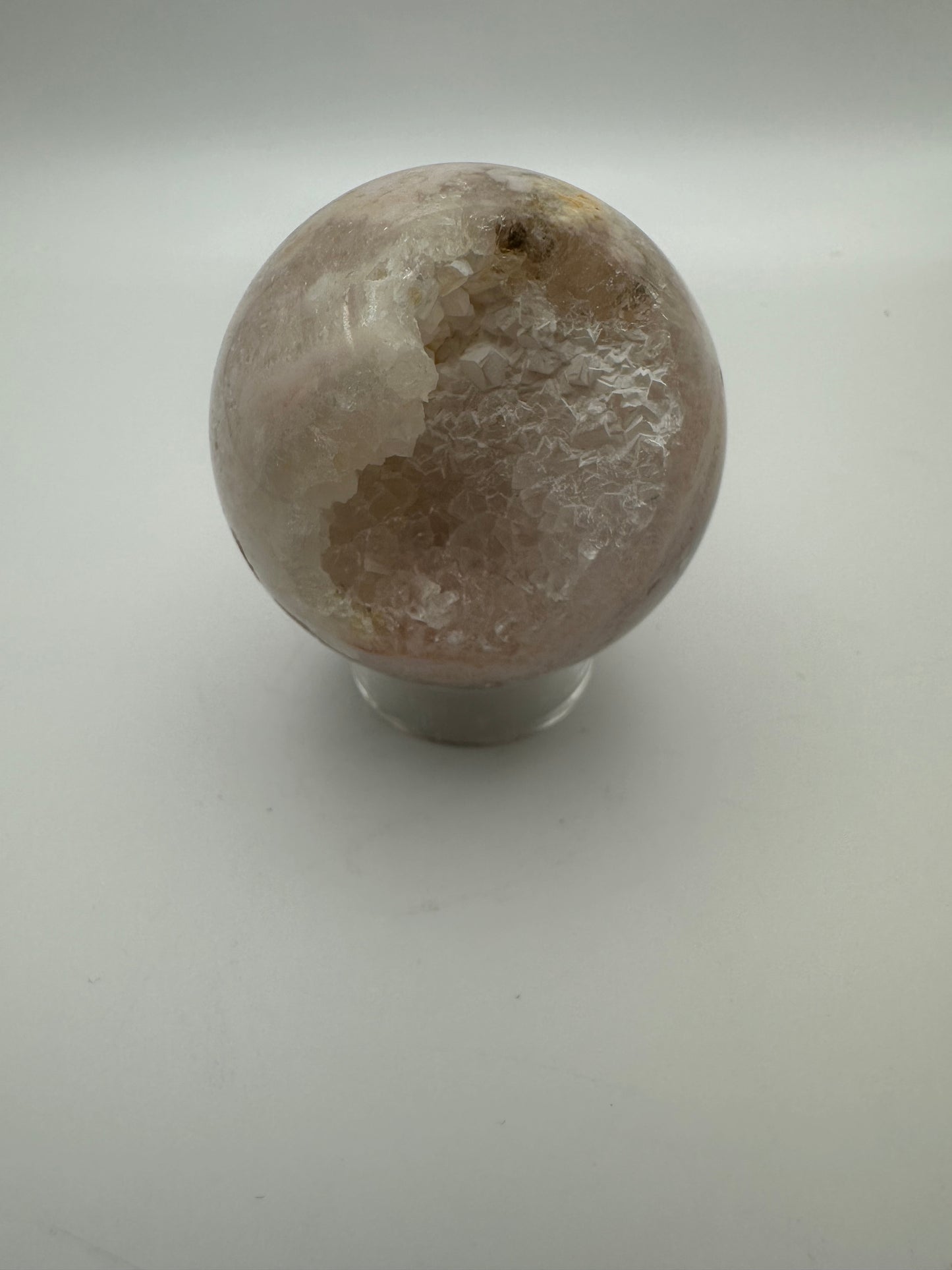 Druzy Pink Amethyst Flower Agate Sphere