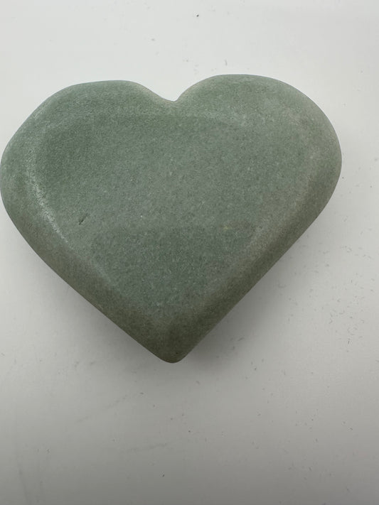 Green Aventurine Heart