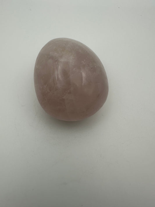 Large Rose Quartz Palm Stone
