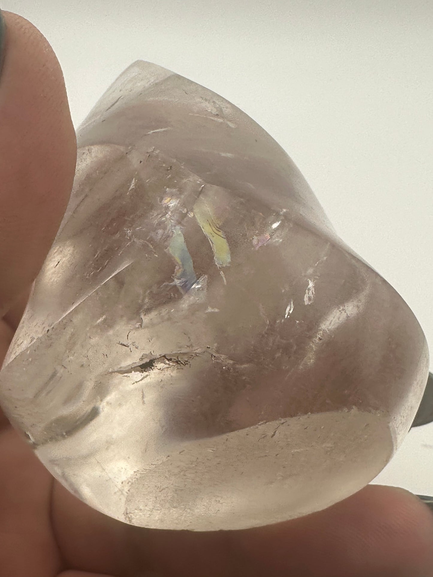 Clear Quartz Flame