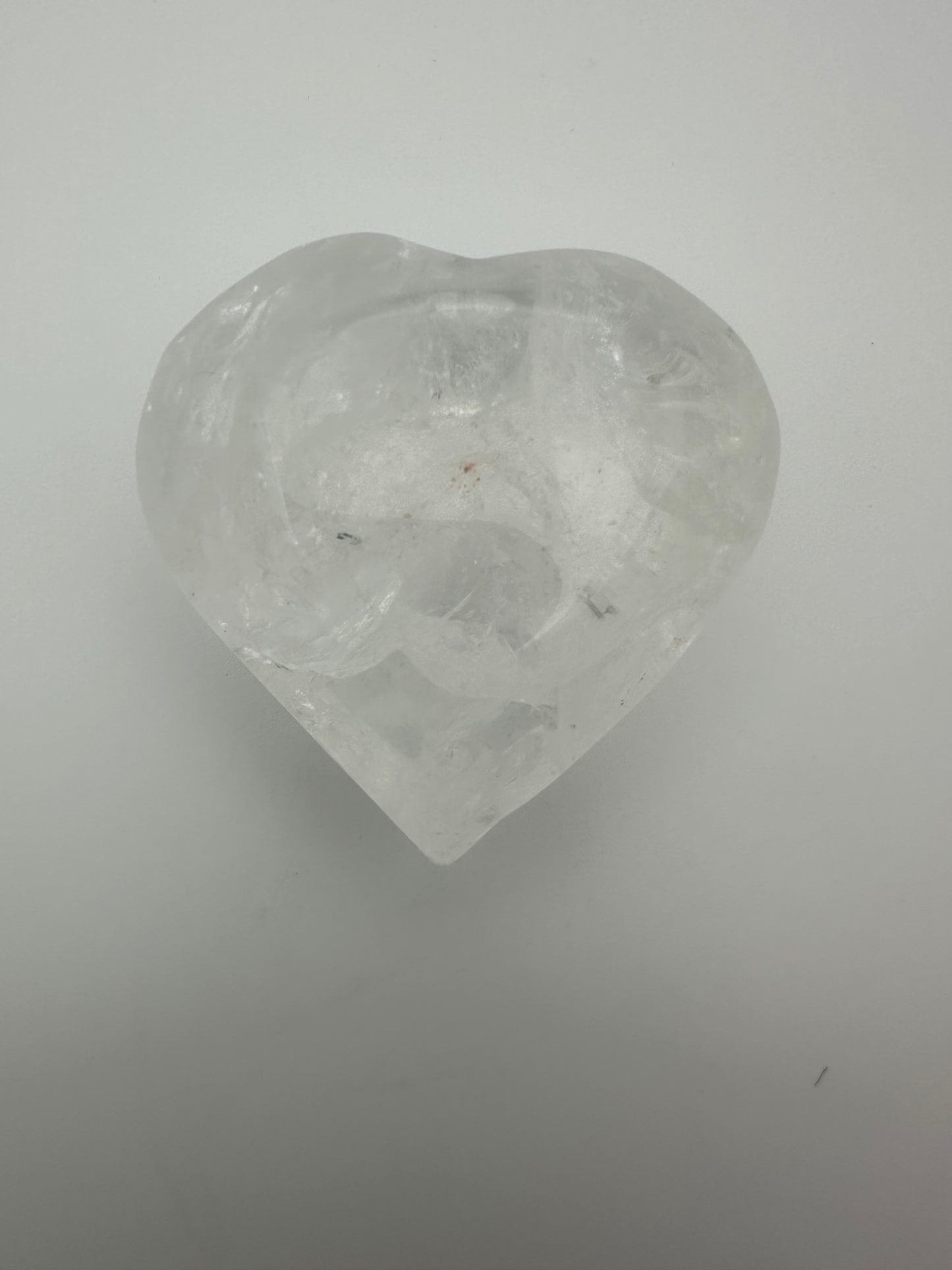 Clear Quartz Heart