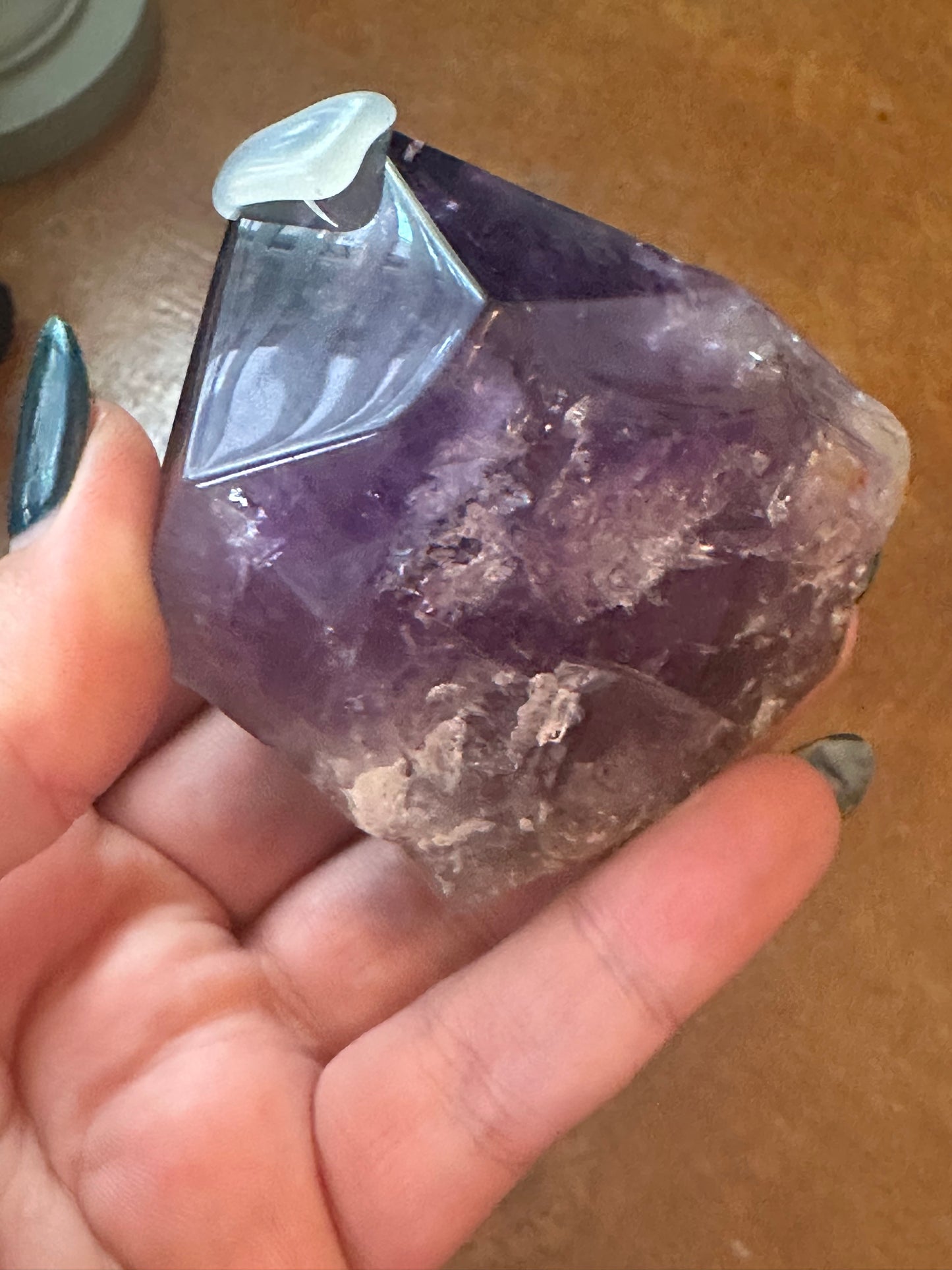 Amethyst Half Rough Point
