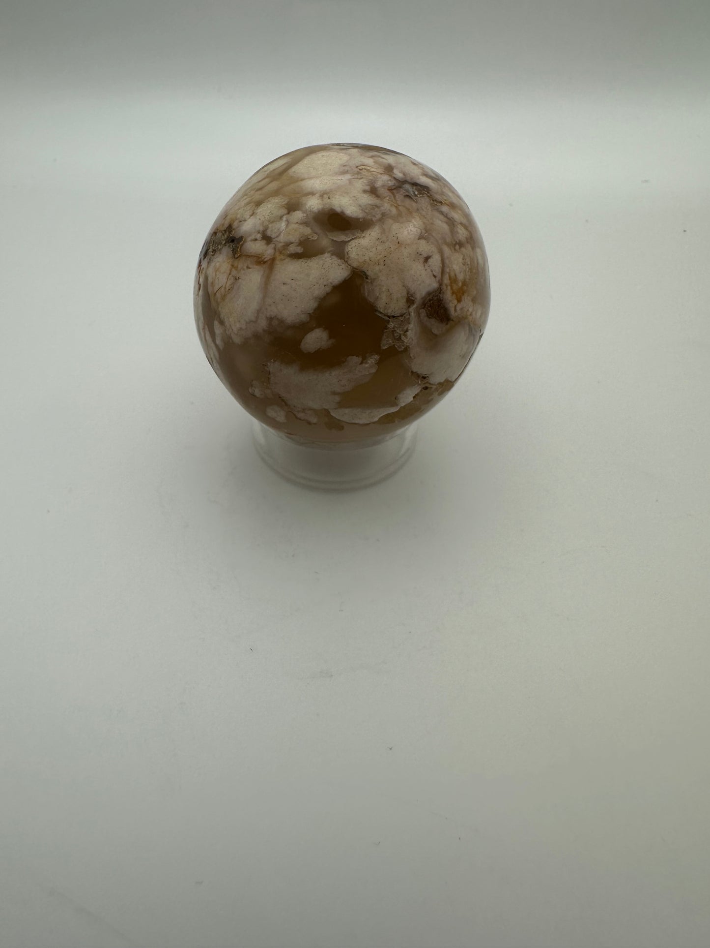 Flower Agate Sphere