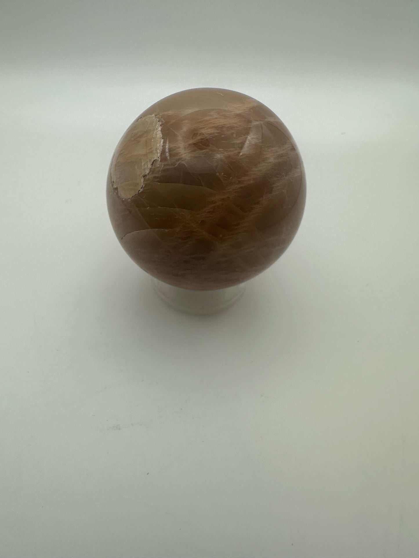 Peach Moonstone Sunstone Sphere