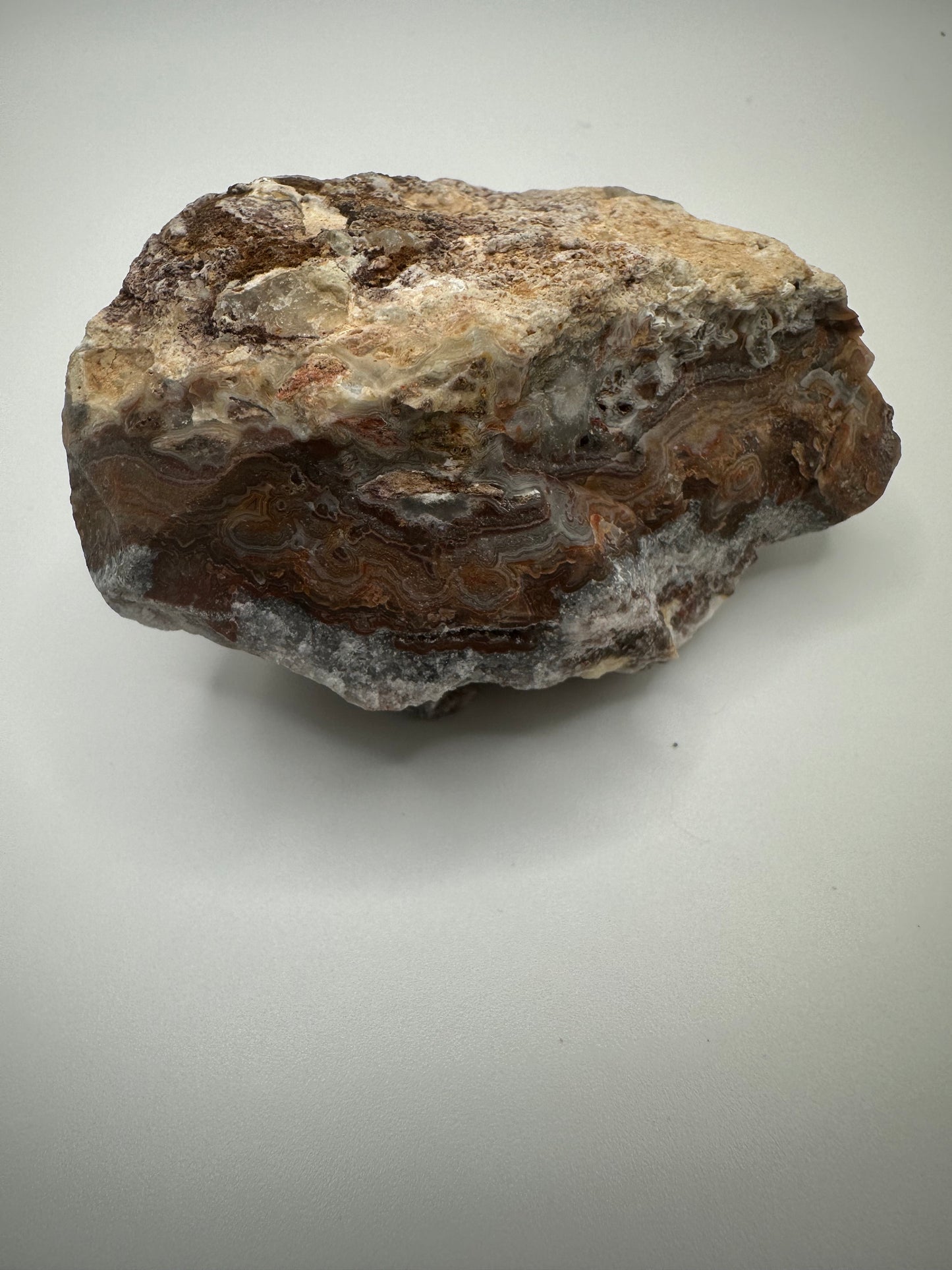 Mexican Crazy Lace Agate Specimen