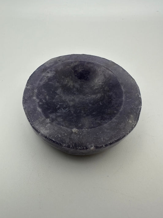 Lepidolite Ring Bowl or Sphere Holder