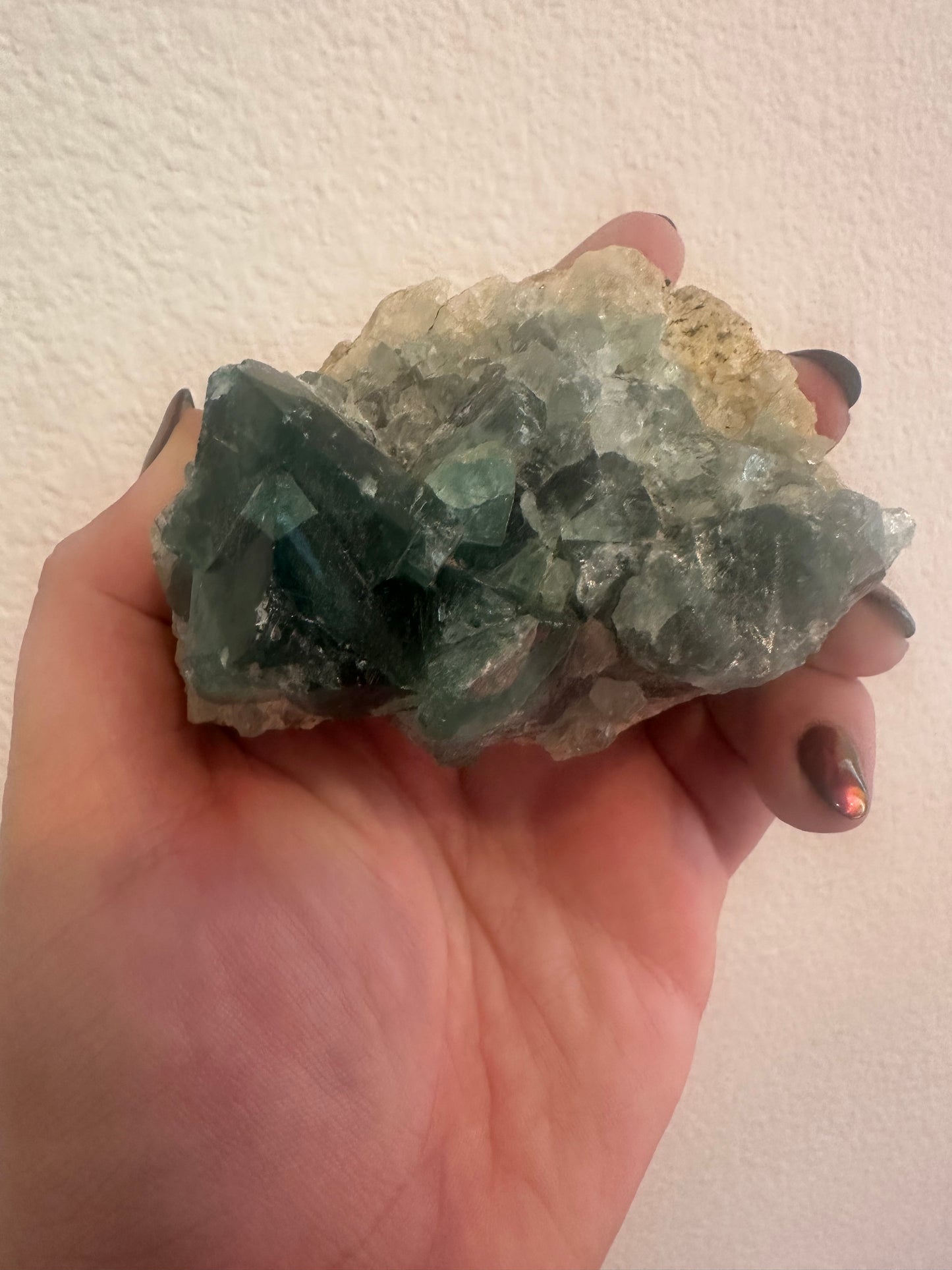 Green Fluorite Specimen