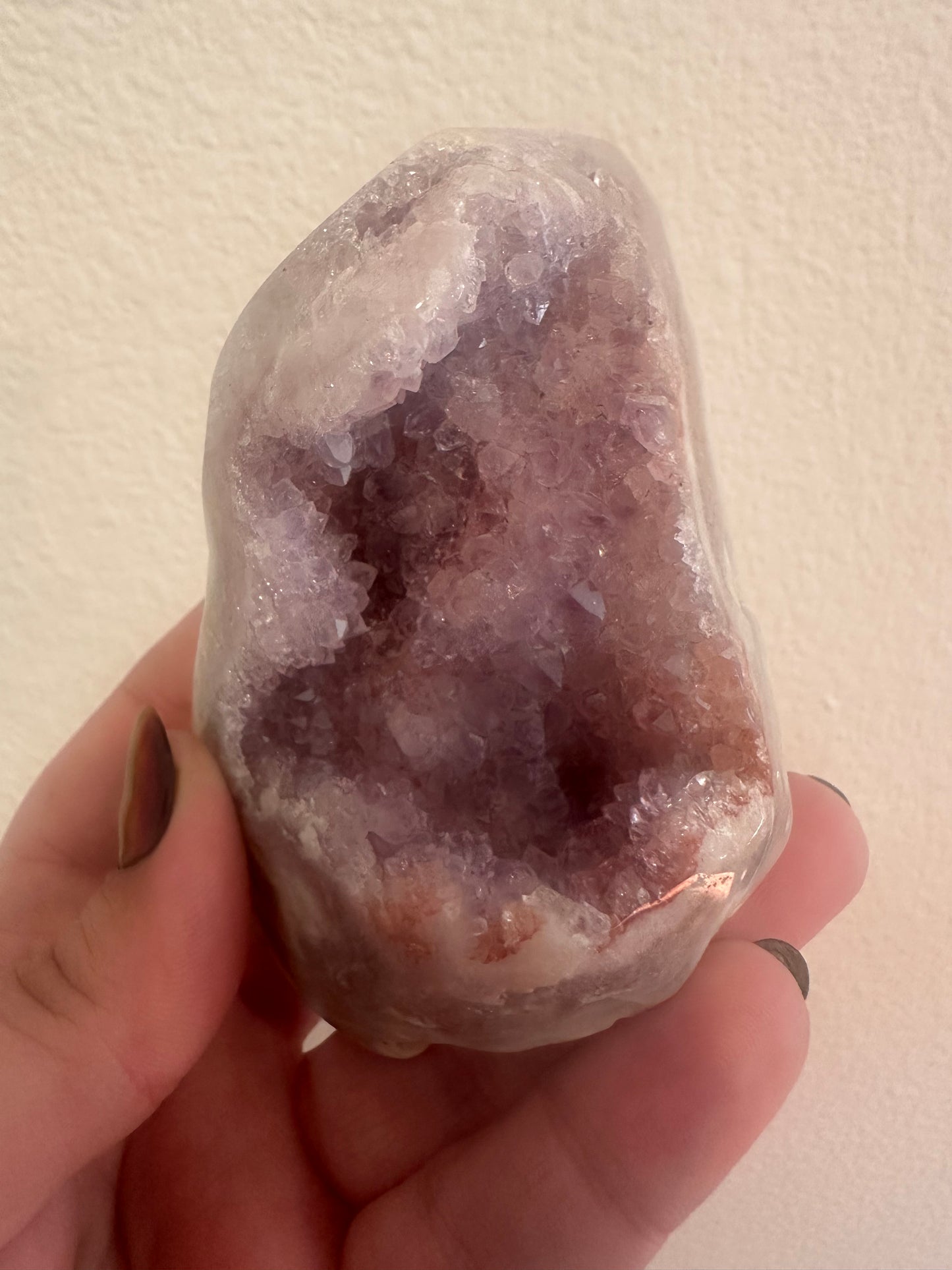 Pink/Purple Amethyst Flower Agate Specimen