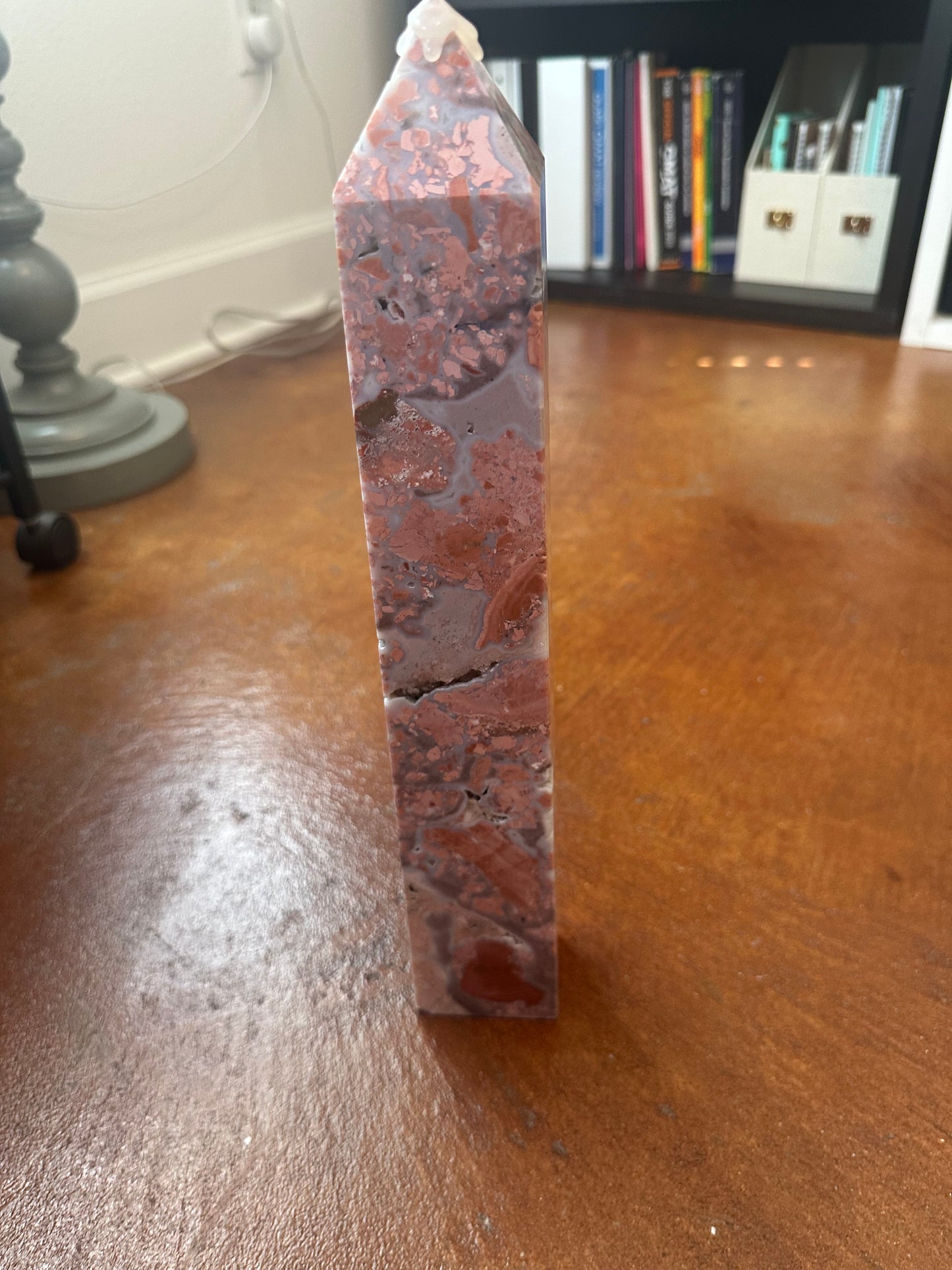 Cotton Candy Agate Tower