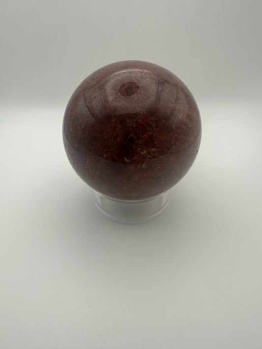 Large Strawberry Quartz Sphere