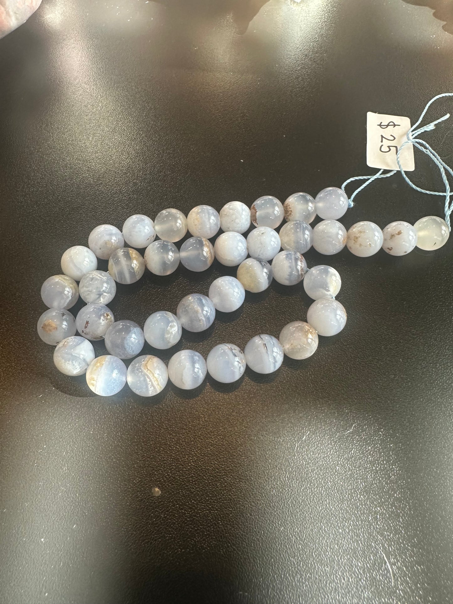 Blue Lace Beads