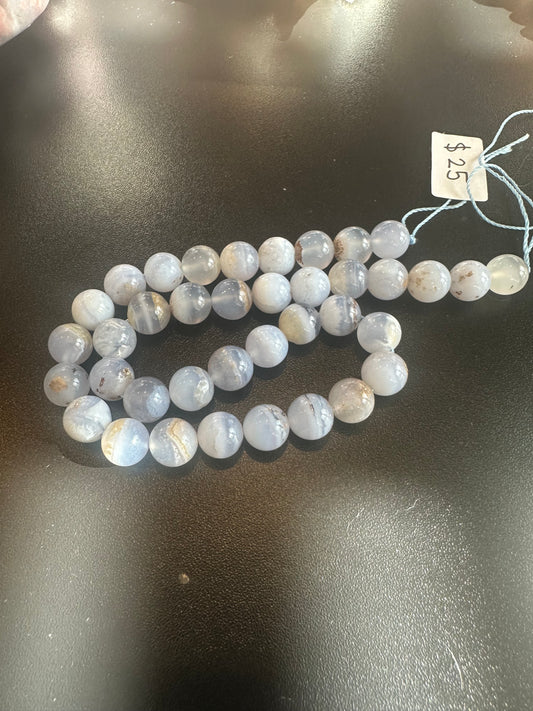 Blue Lace Beads