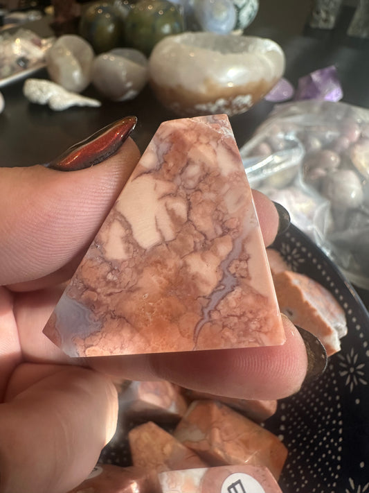 Cotton Candy Agate Freeforms