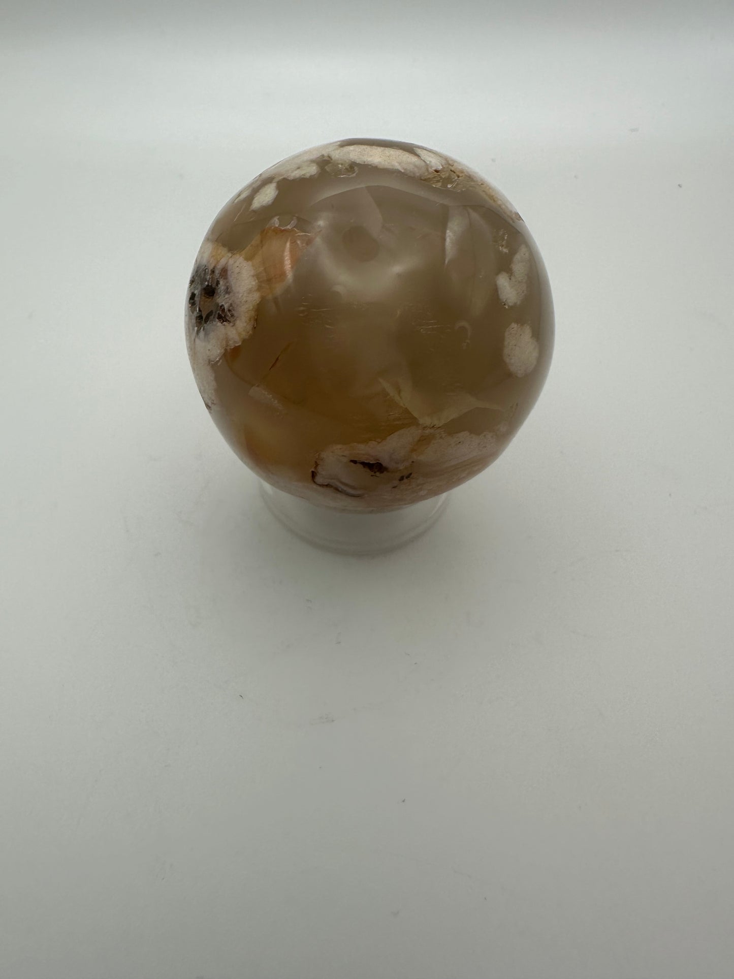 Flower Agate Sphere