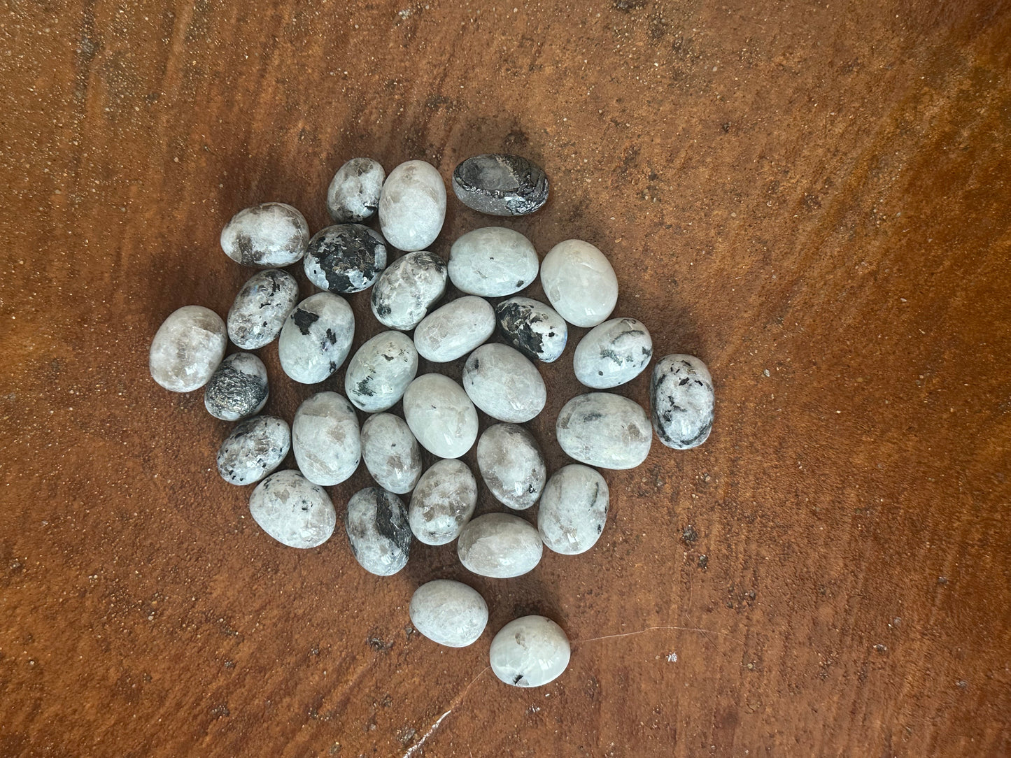 Rainbow Moonstone Tumbles