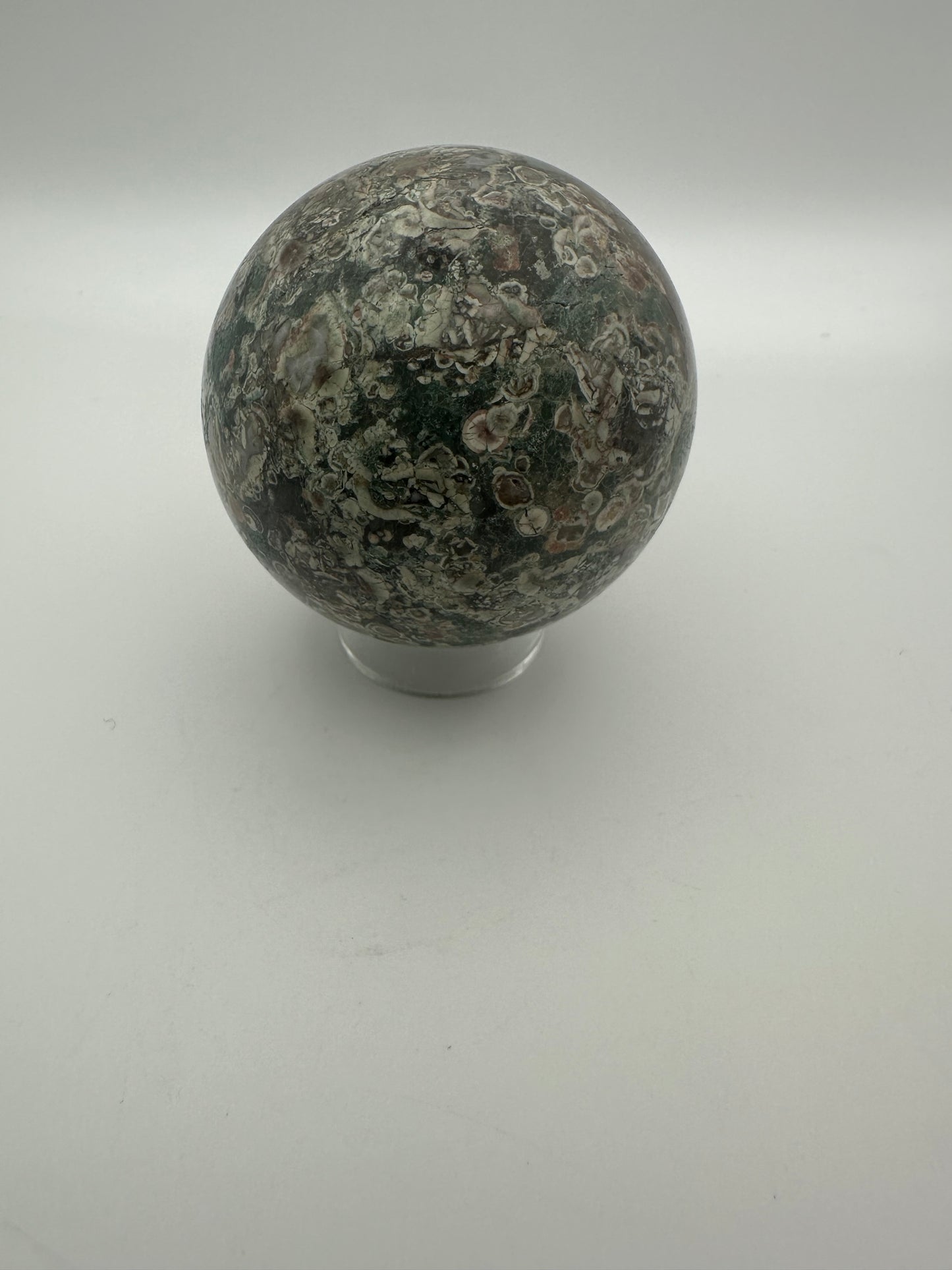 Russian Flower Agate Sphere