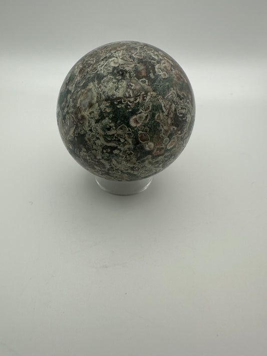 Russian Flower Agate Sphere