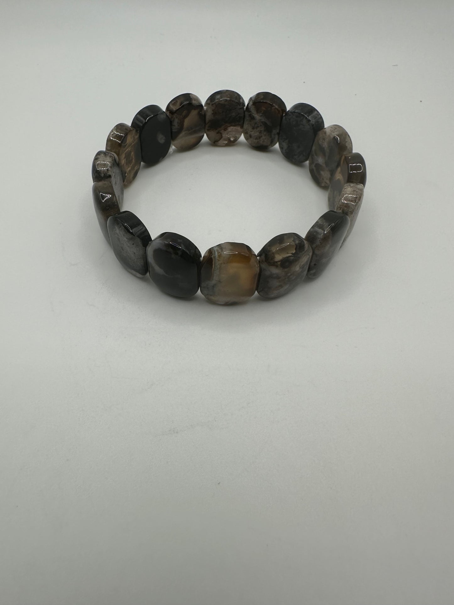 Flower Agate Bracelet