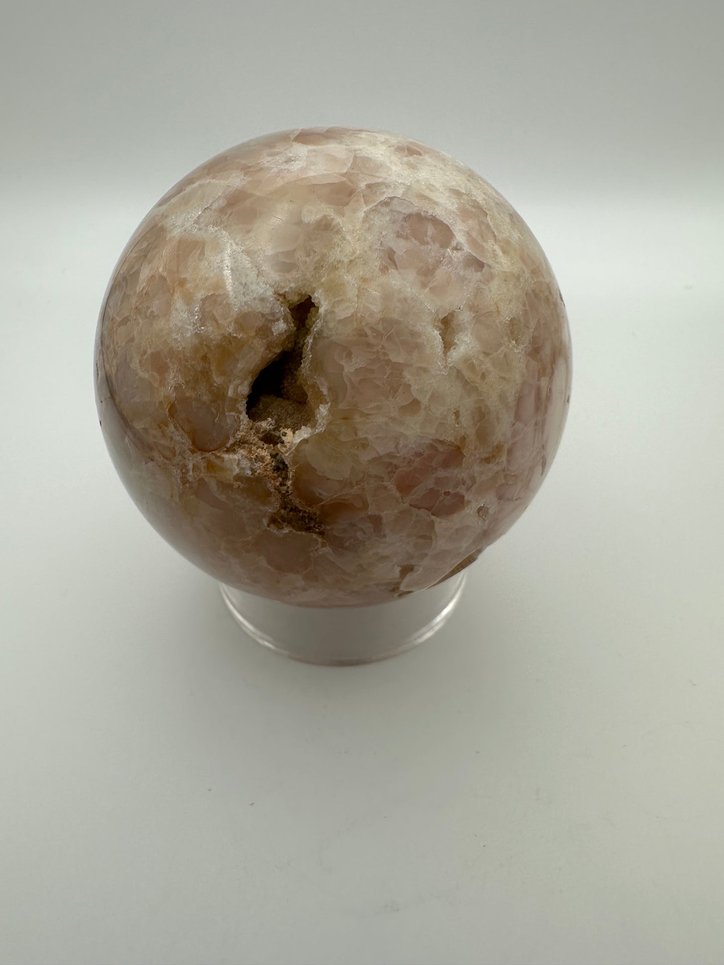 Pink Amethyst Agate Sphere
