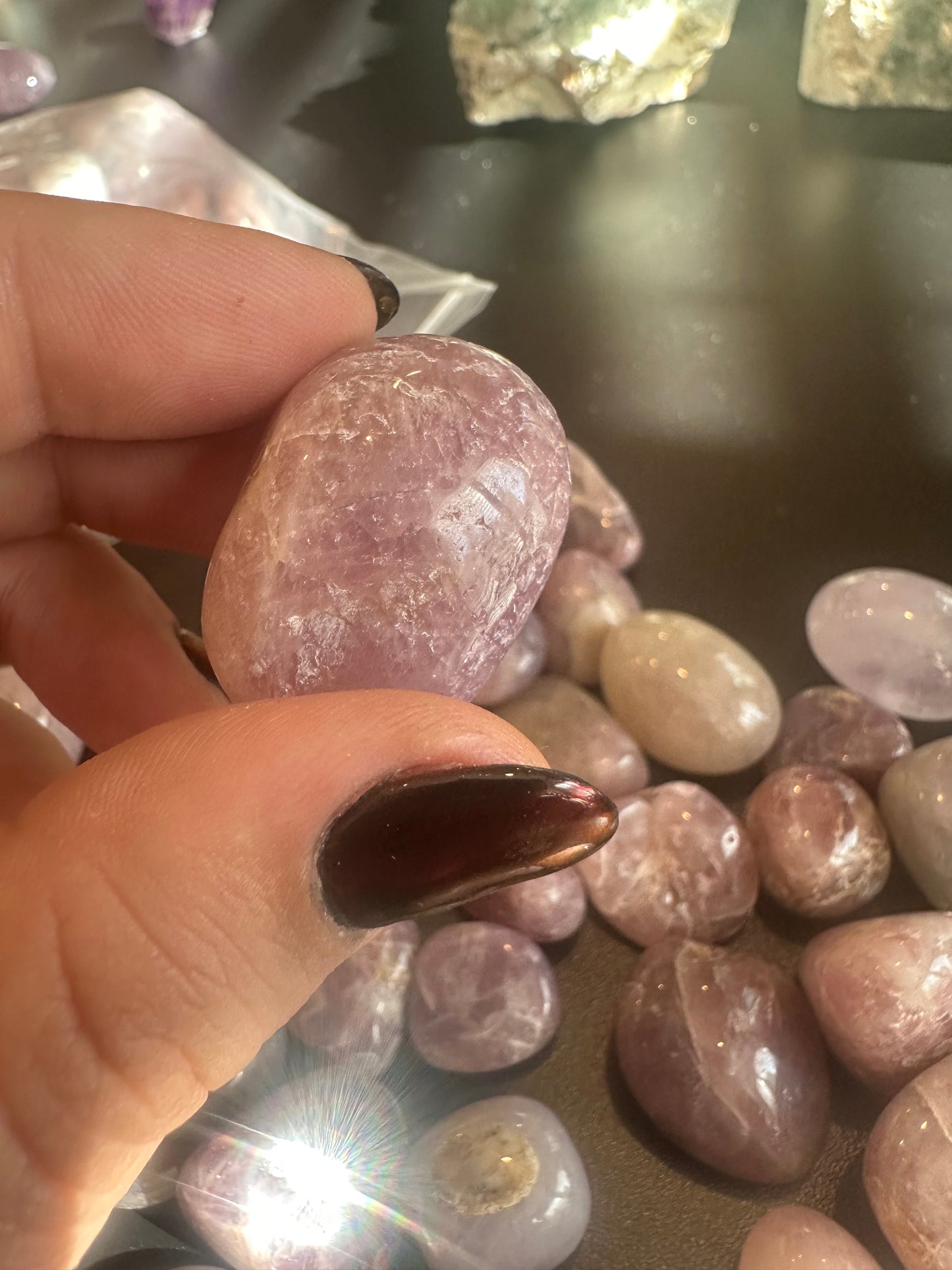 Lavender Rose Quartz Tumble