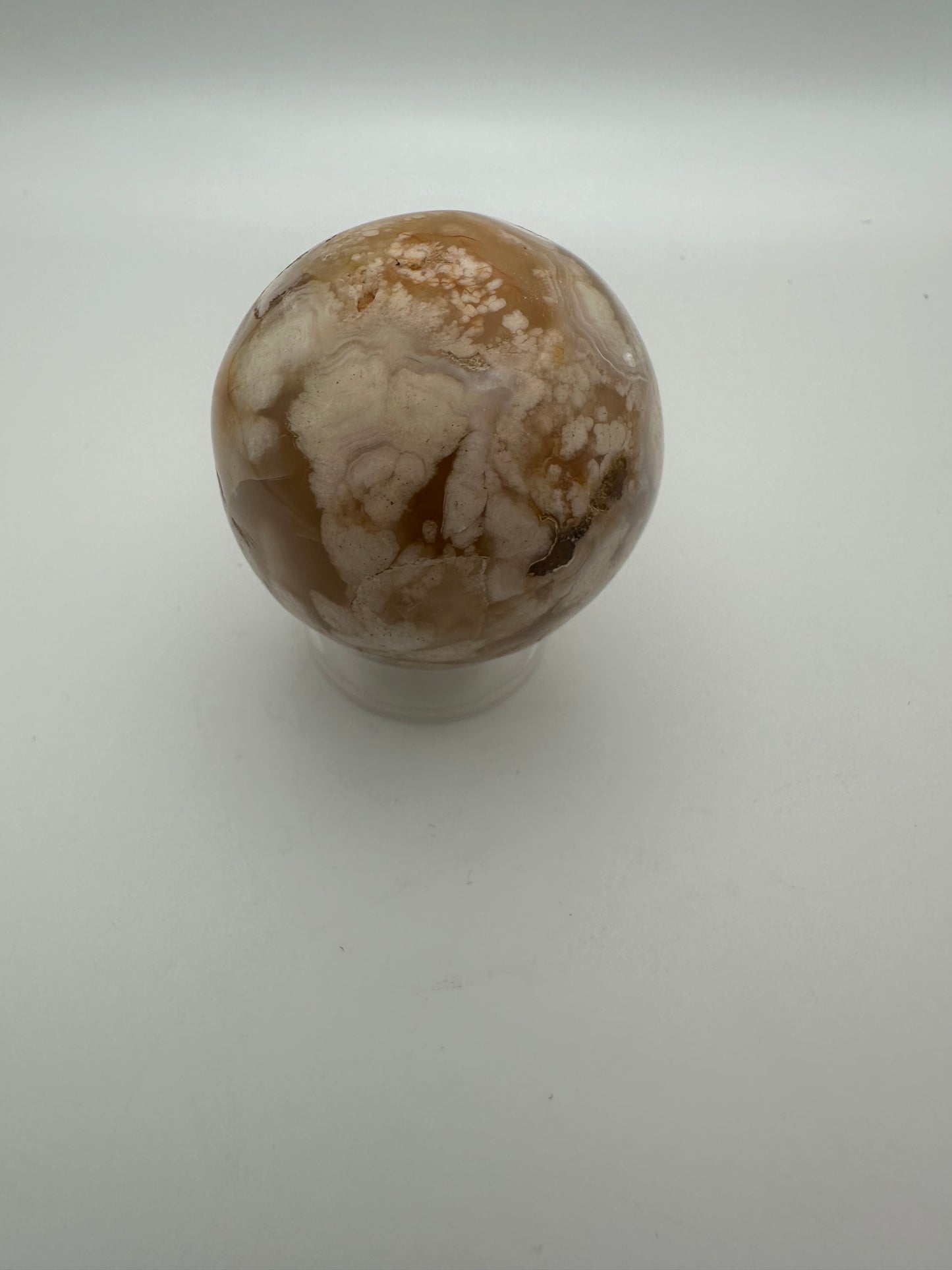 Flower Agate Sphere