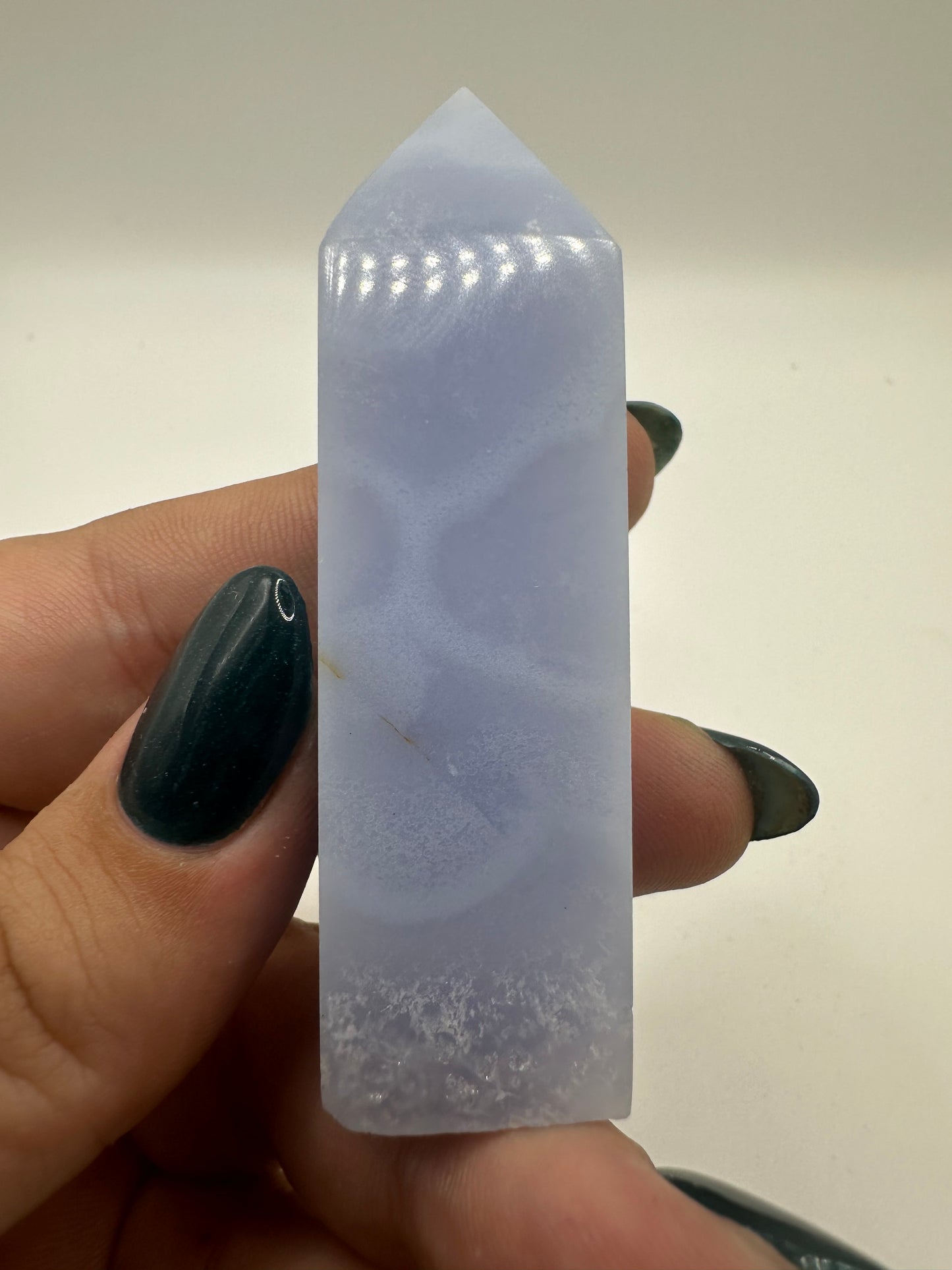 Blue Lace Agate Tower