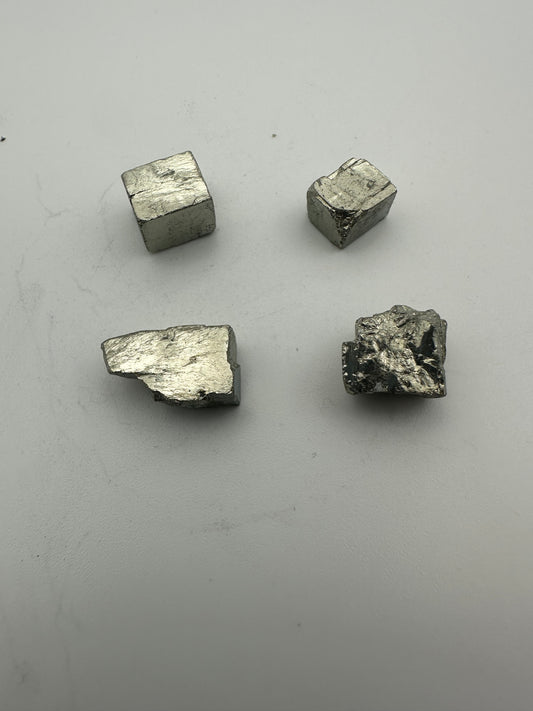 Tiny Pyrite Chunks