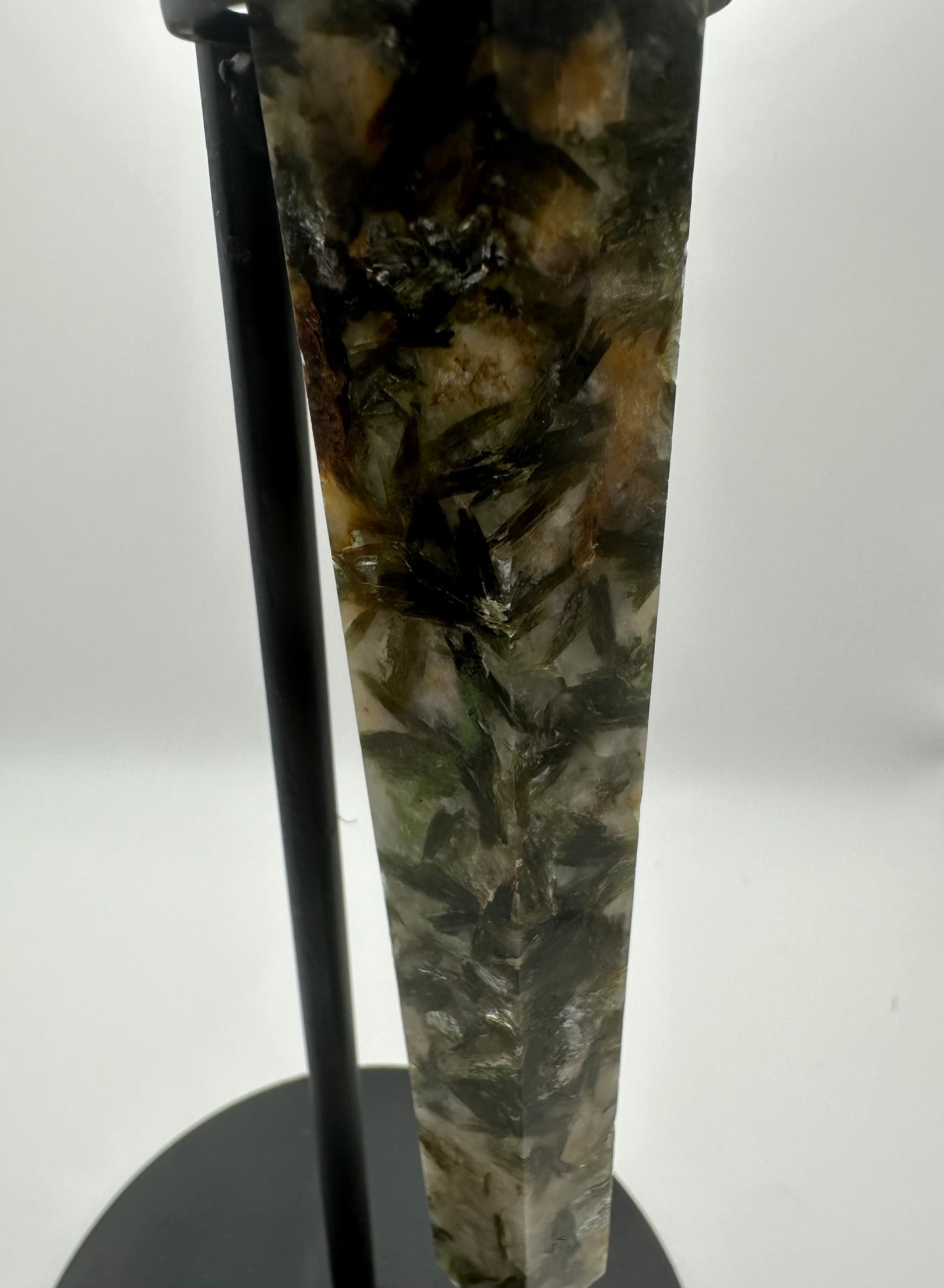Yellow Moss Agate Wand