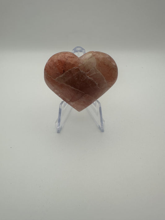 Fire Quartz Heart