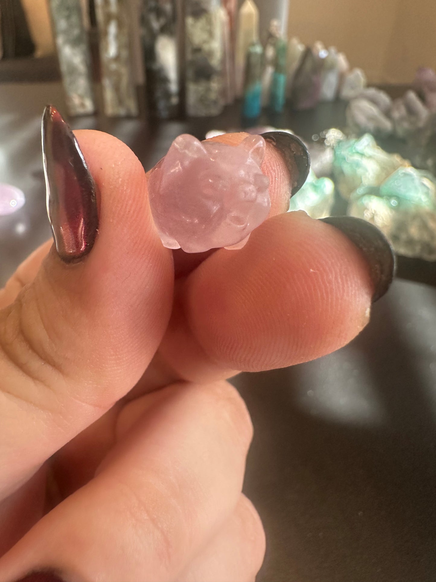 Mini Fluorite Carving