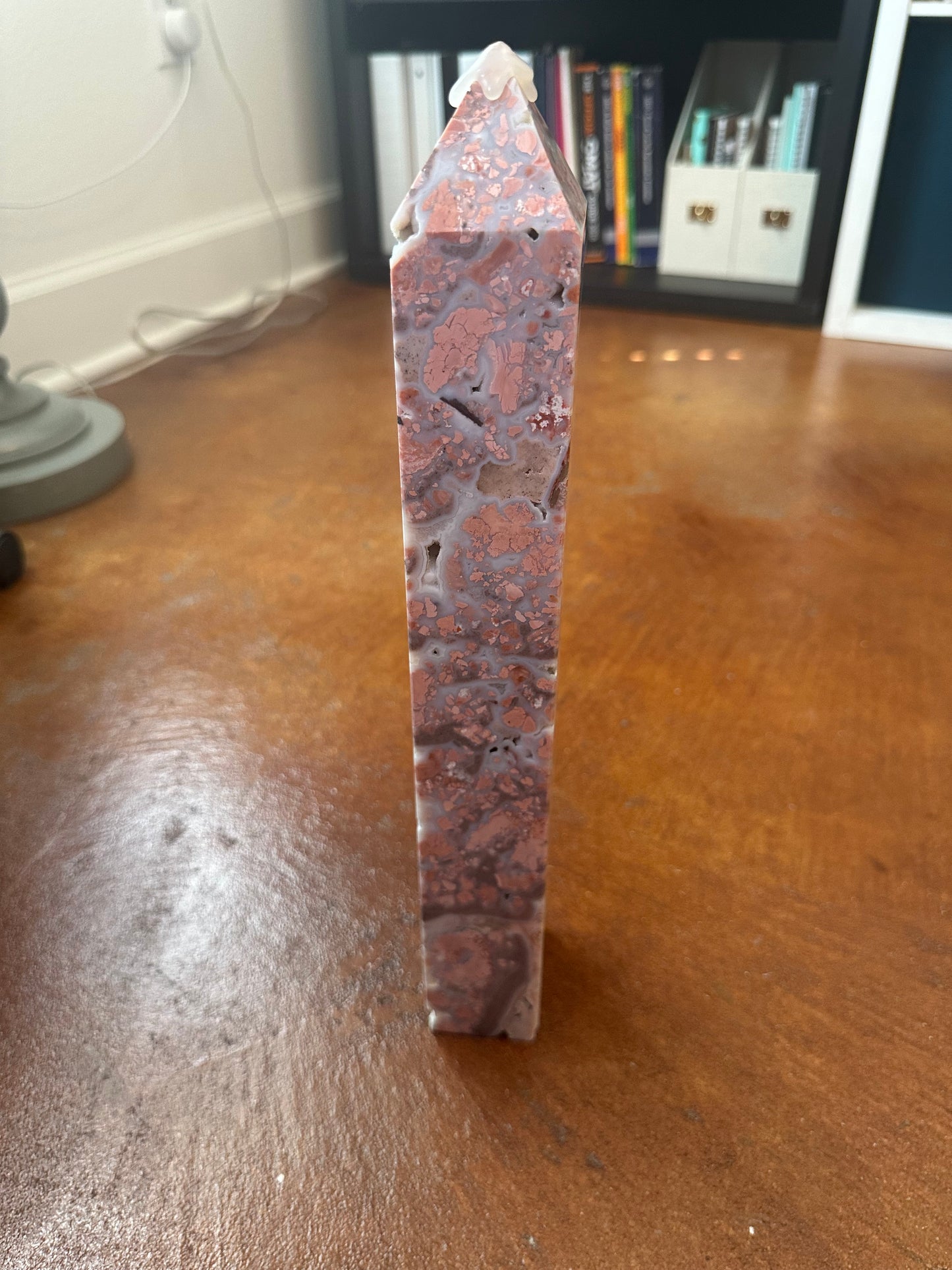 Cotton Candy Agate Tower
