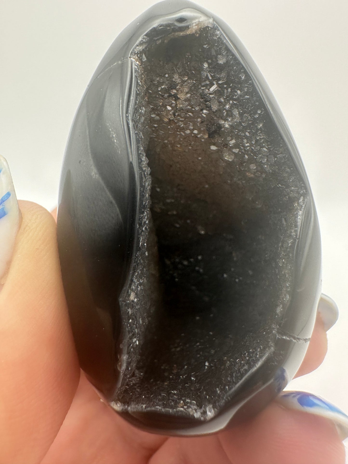 Druzy Agate Egg