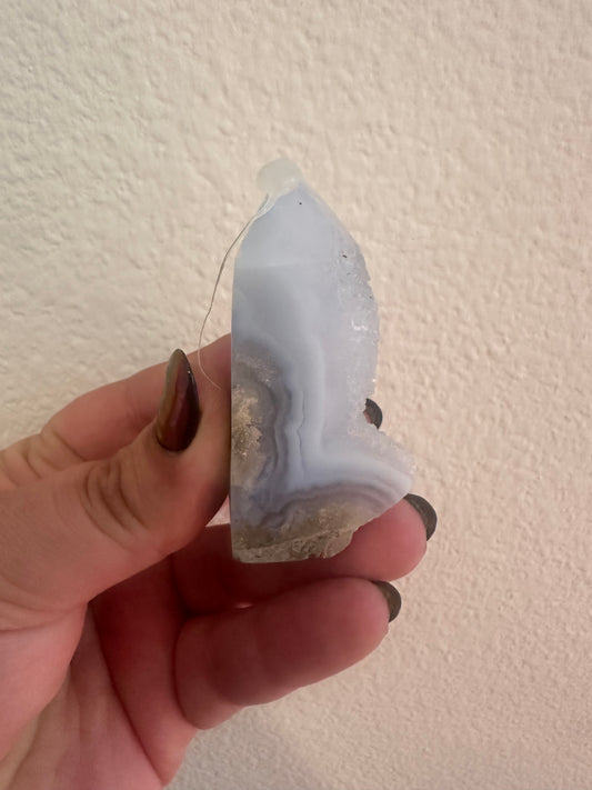 Blue Lace Agate Point