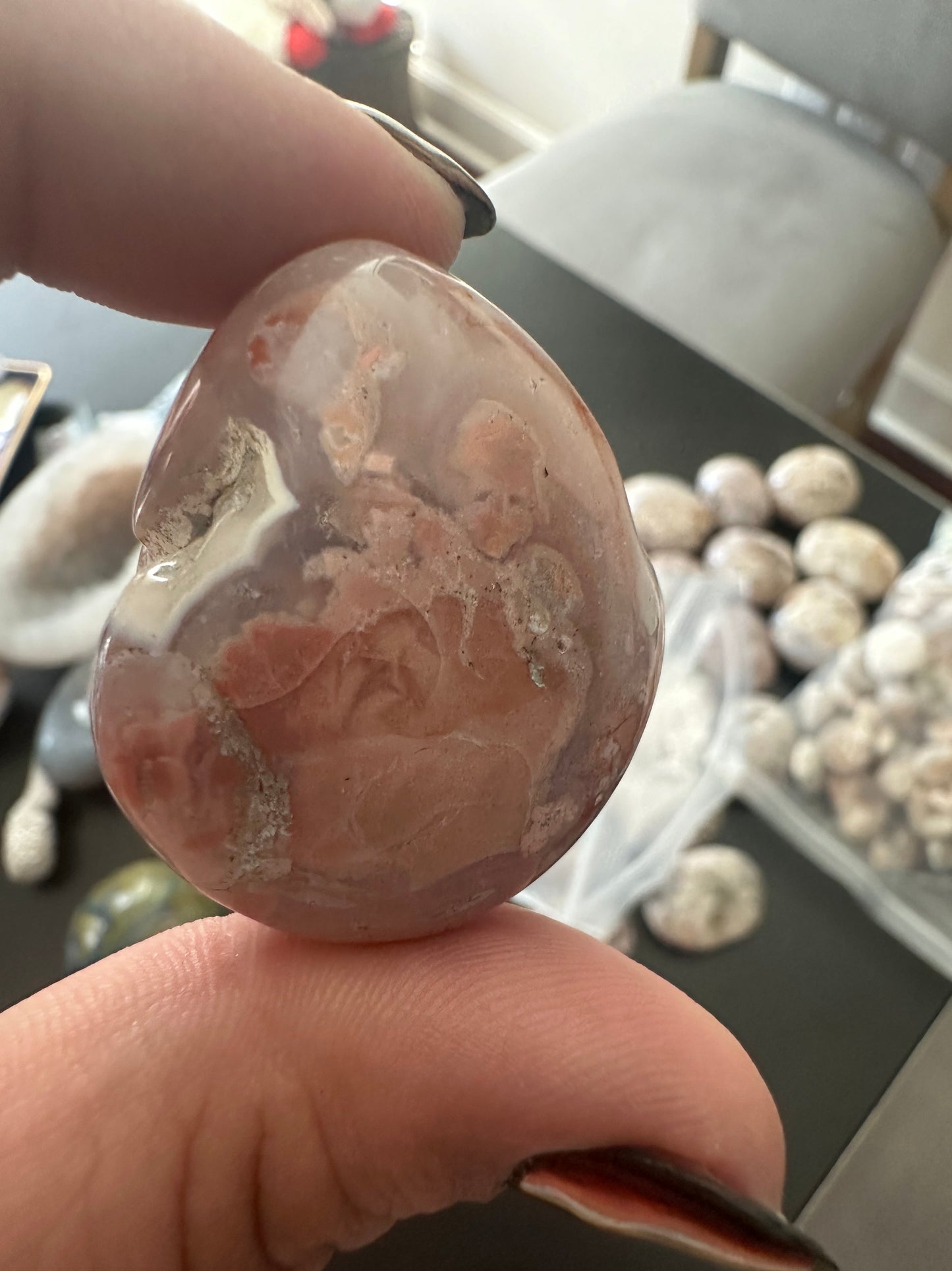Cotton Candy Agate Tumble