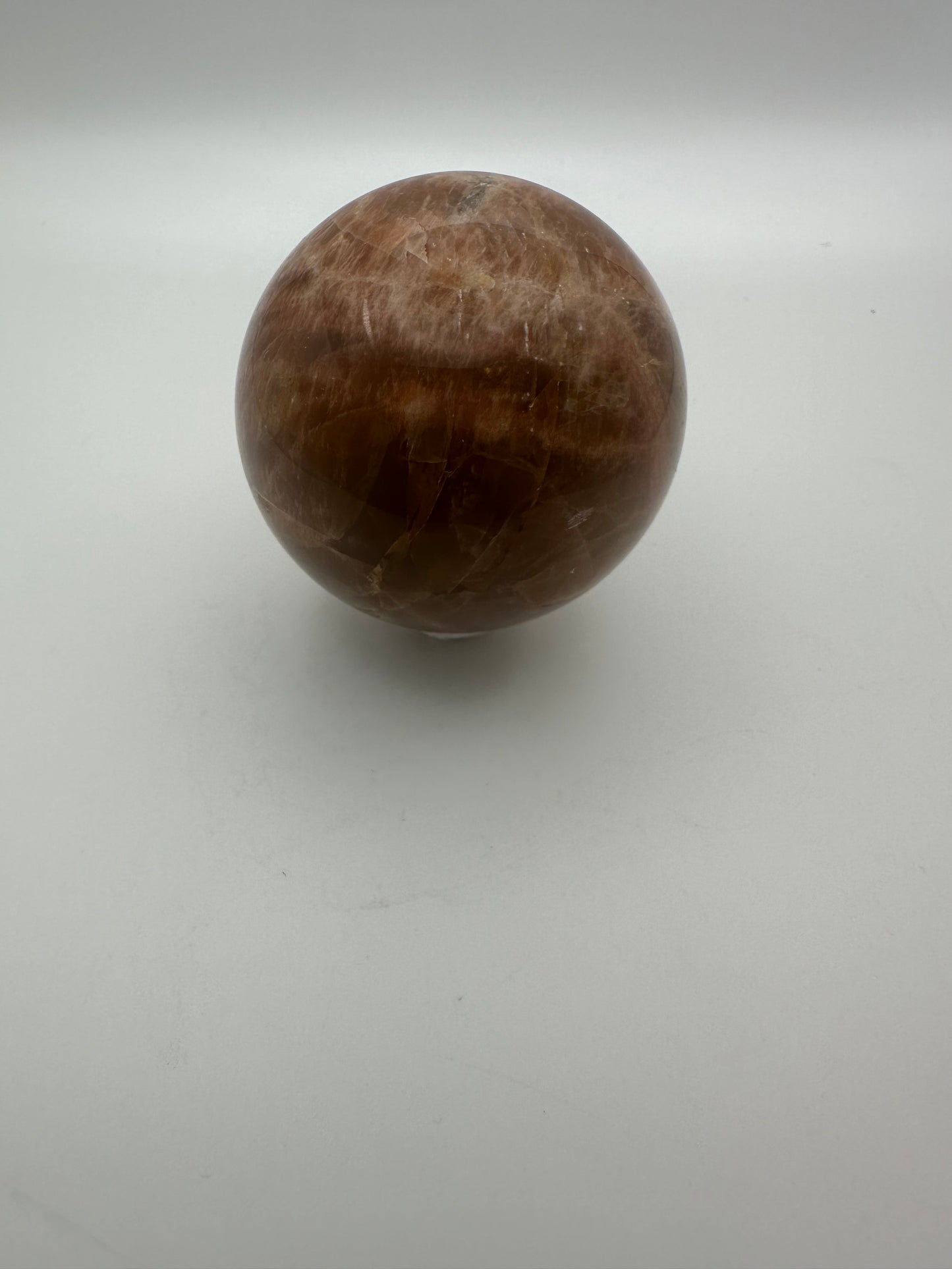 Peach Moonstone Sunstone Sphere