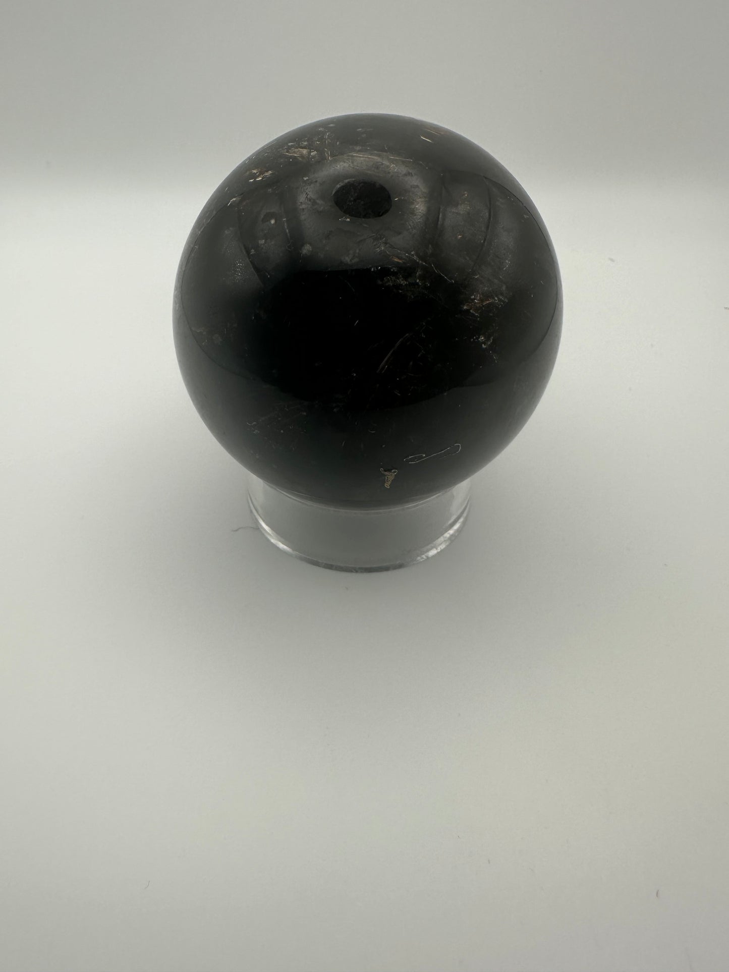 Large Black/Dark Green Gold Mica Sphere