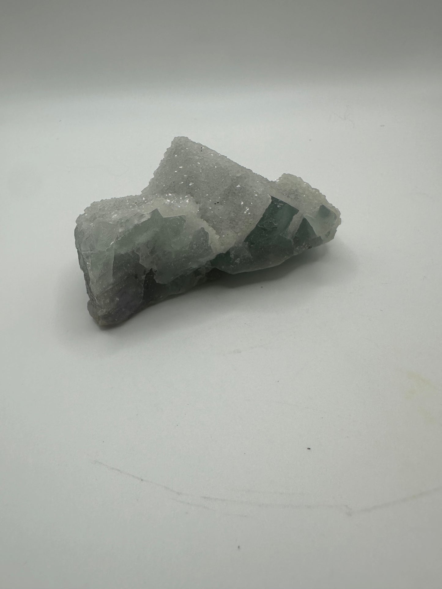 Green Sugar Fluorite Specimen