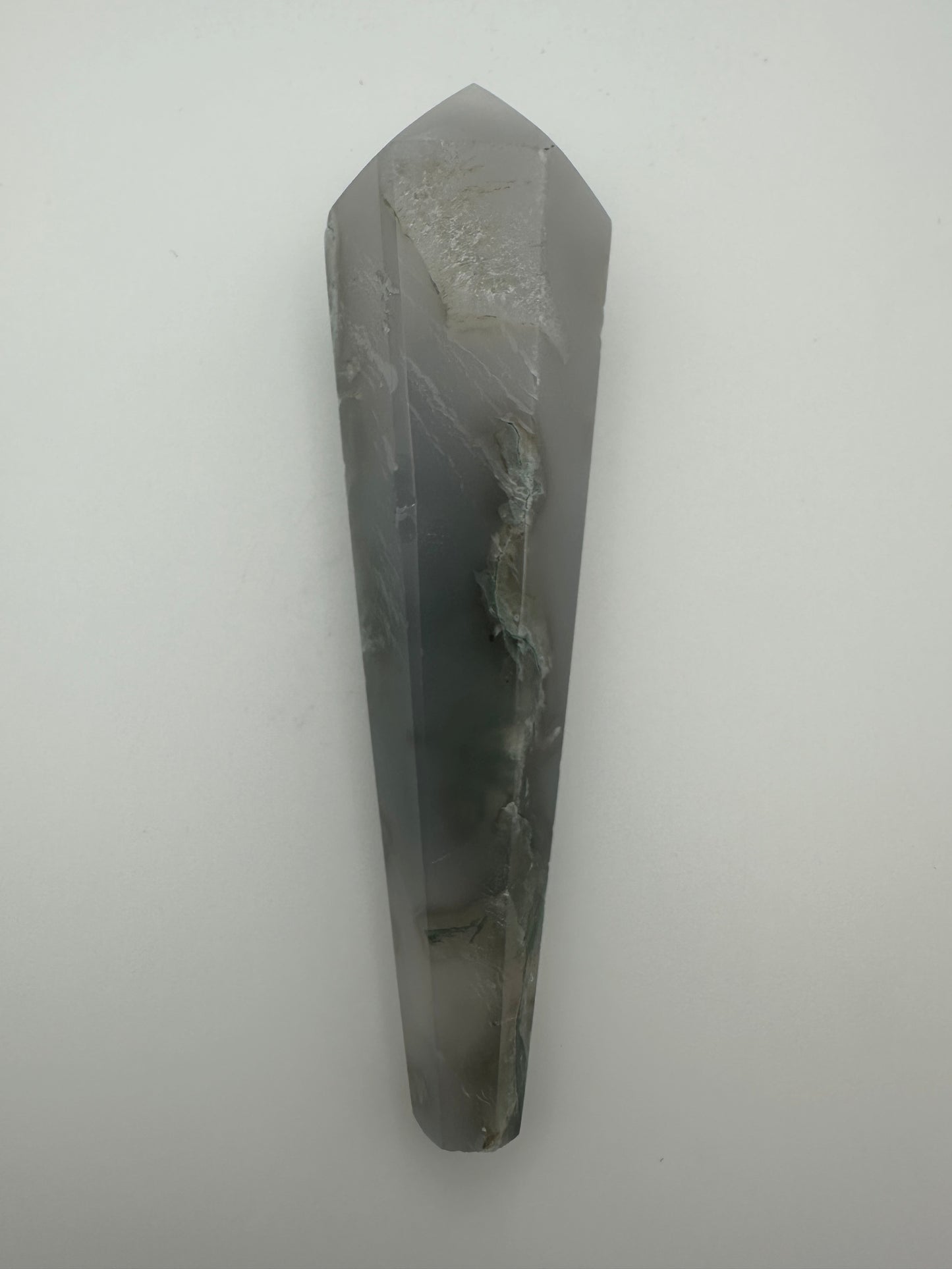 Moss Agate Wand